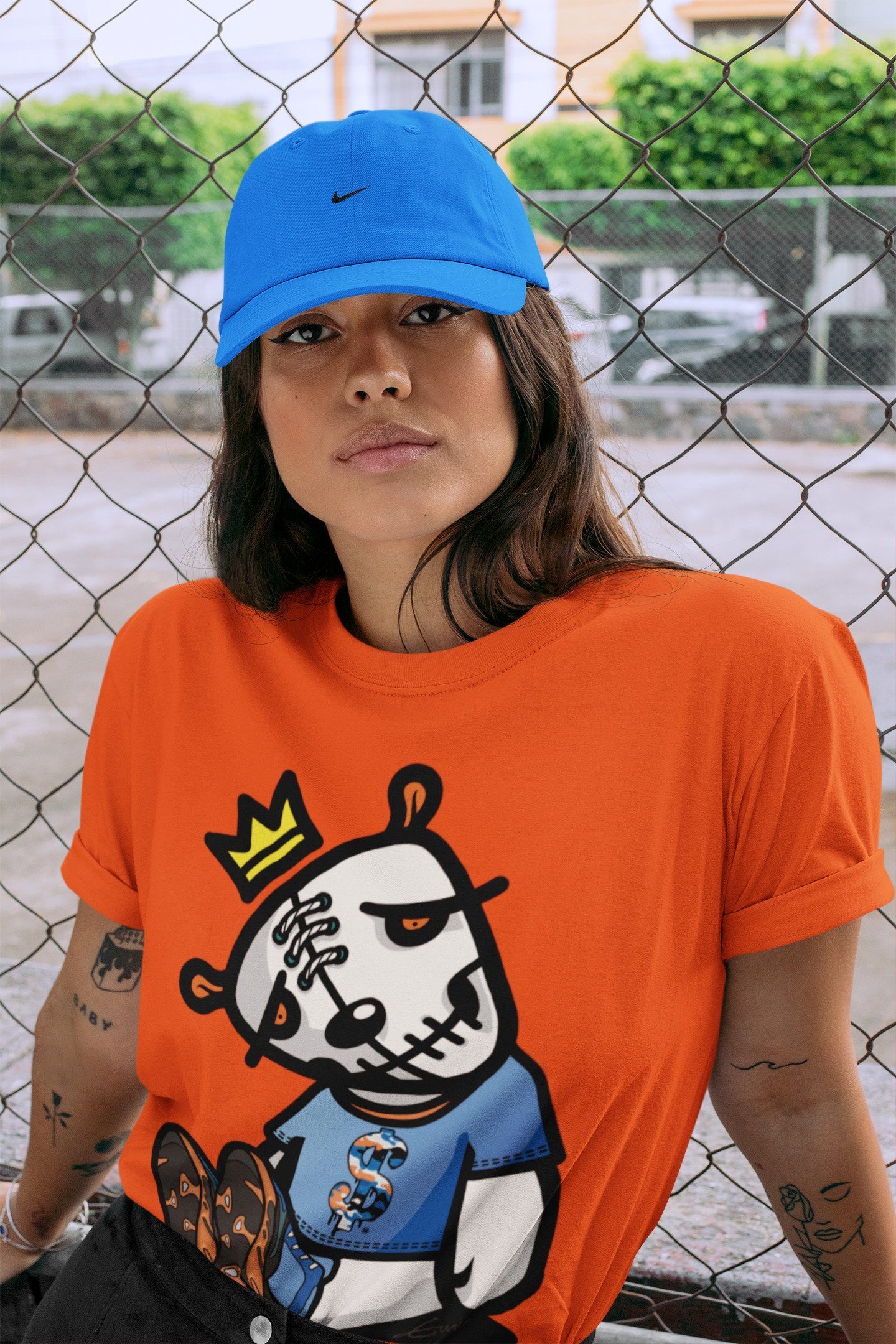 Dead Dolls Unisex Tops - Yeezy 700 Bright Blue