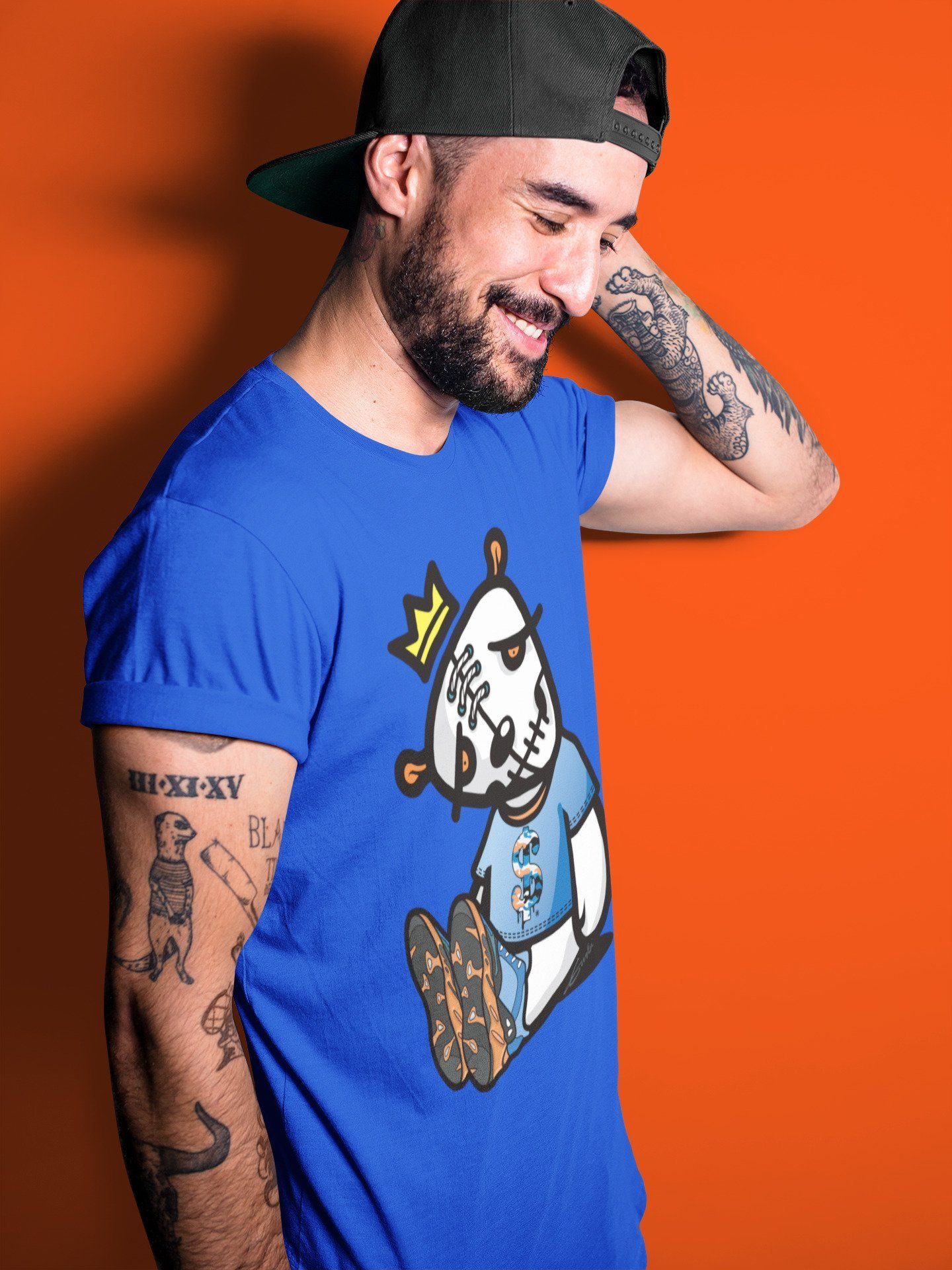 Dead Dolls Unisex Tops - Yeezy 700 Bright Blue