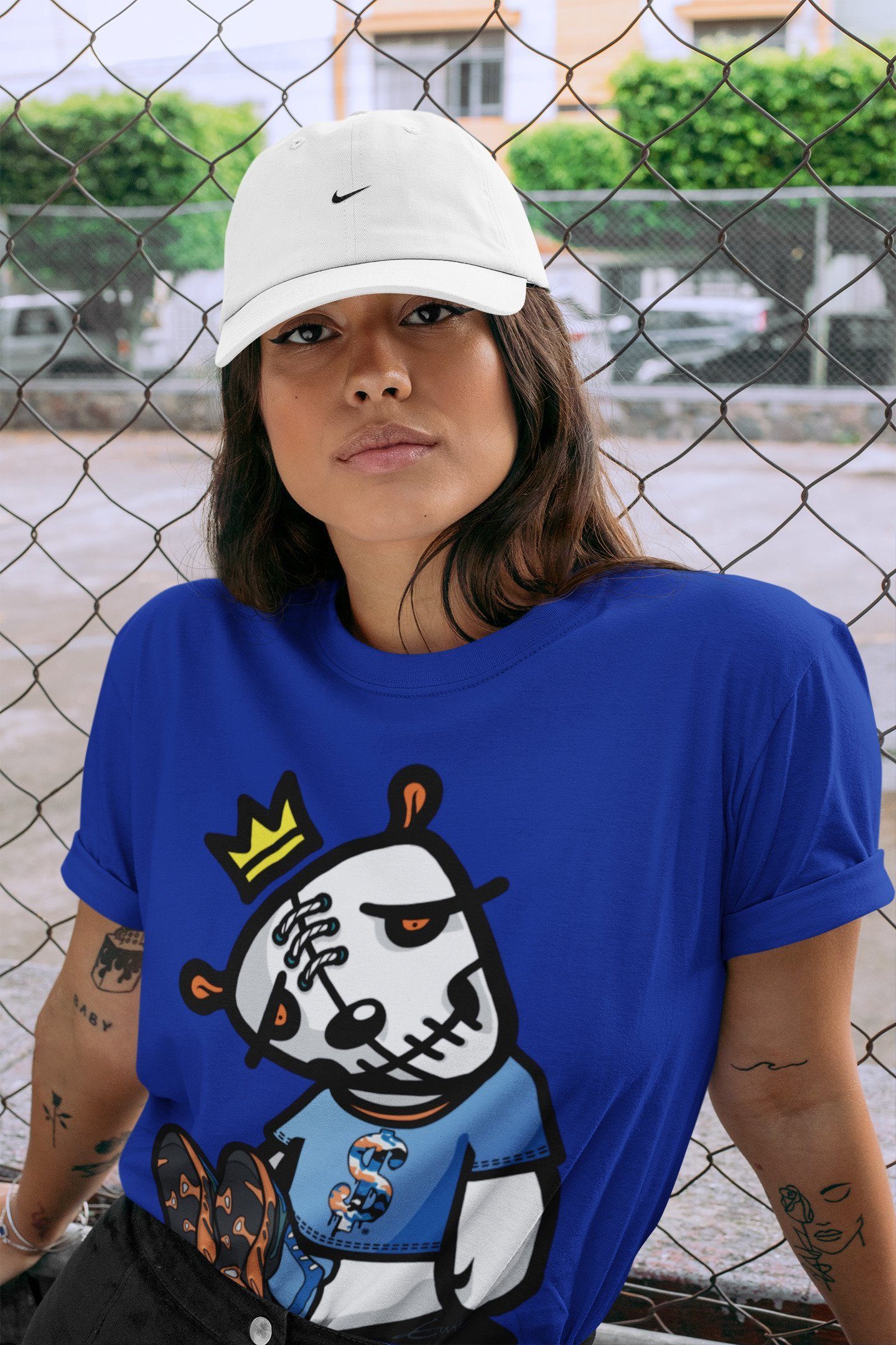 Dead Dolls Unisex Tops - Yeezy 700 Bright Blue