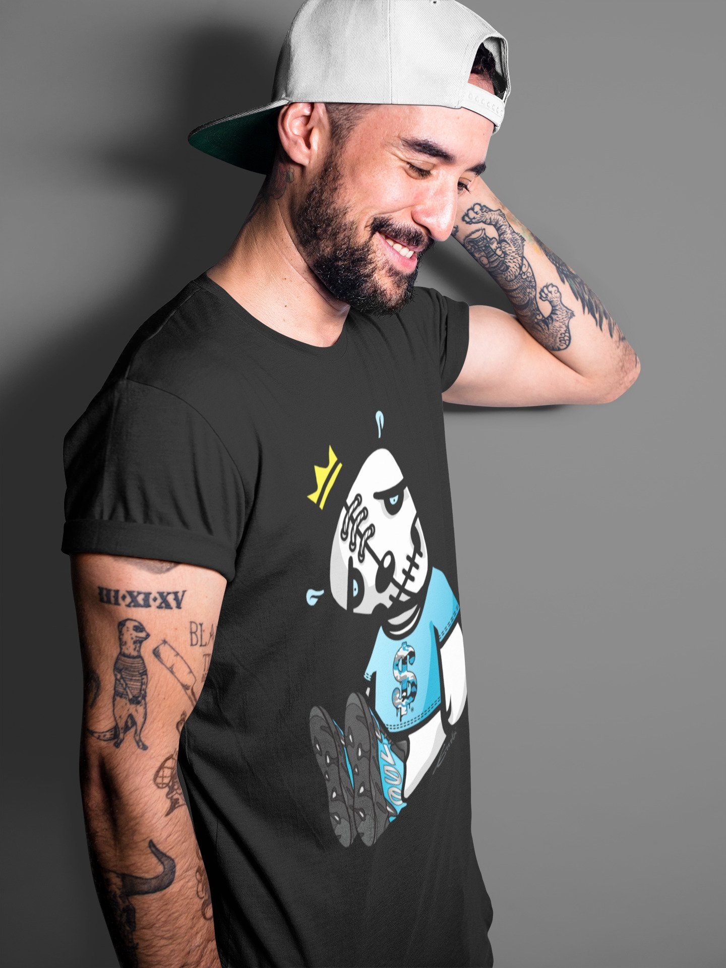 Dead Dolls Unisex Tops - Yeezy 700 Bright Cyan