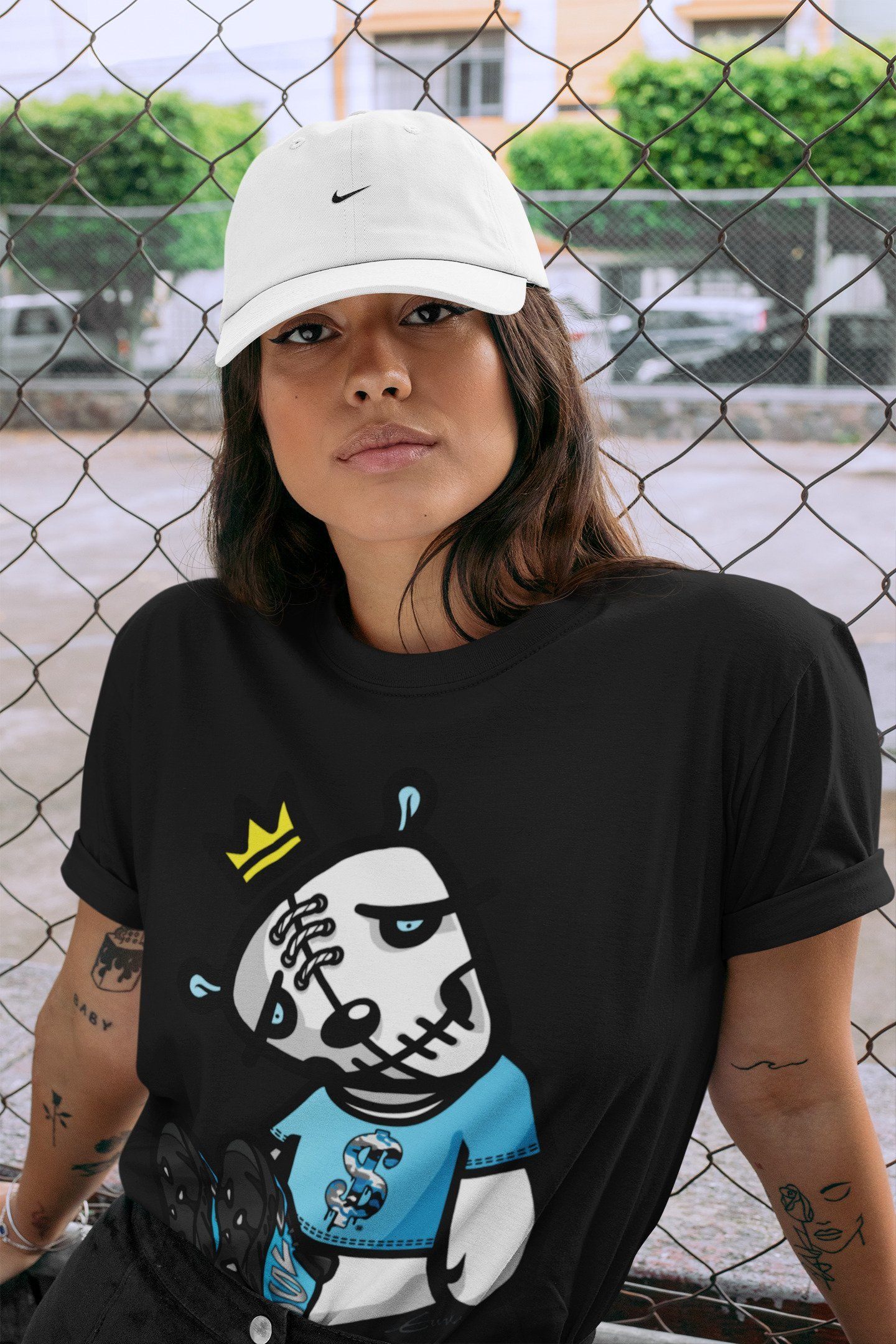 Dead Dolls Unisex Tops - Yeezy 700 Bright Cyan