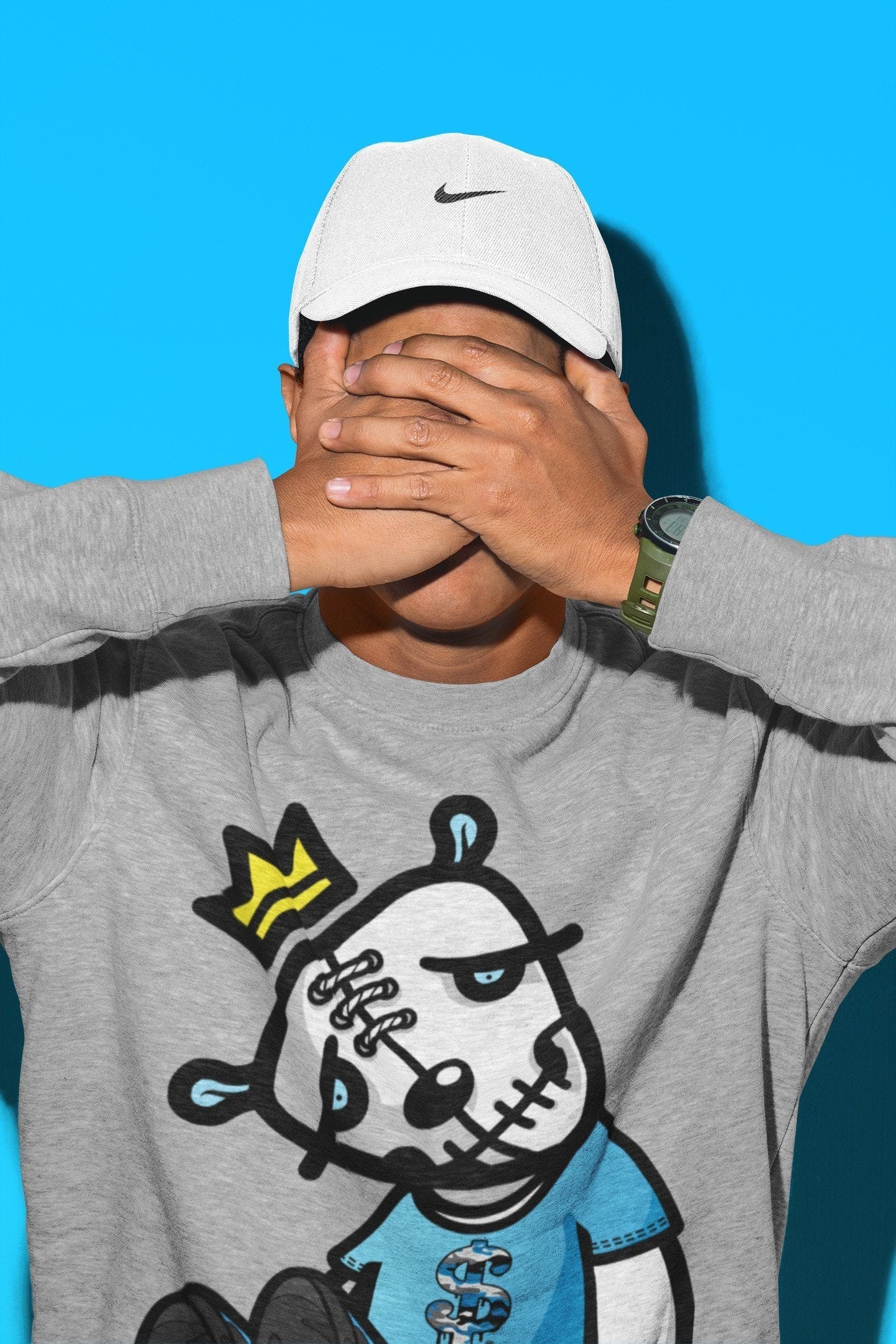 Dead Dolls Unisex Tops - Yeezy 700 Bright Cyan