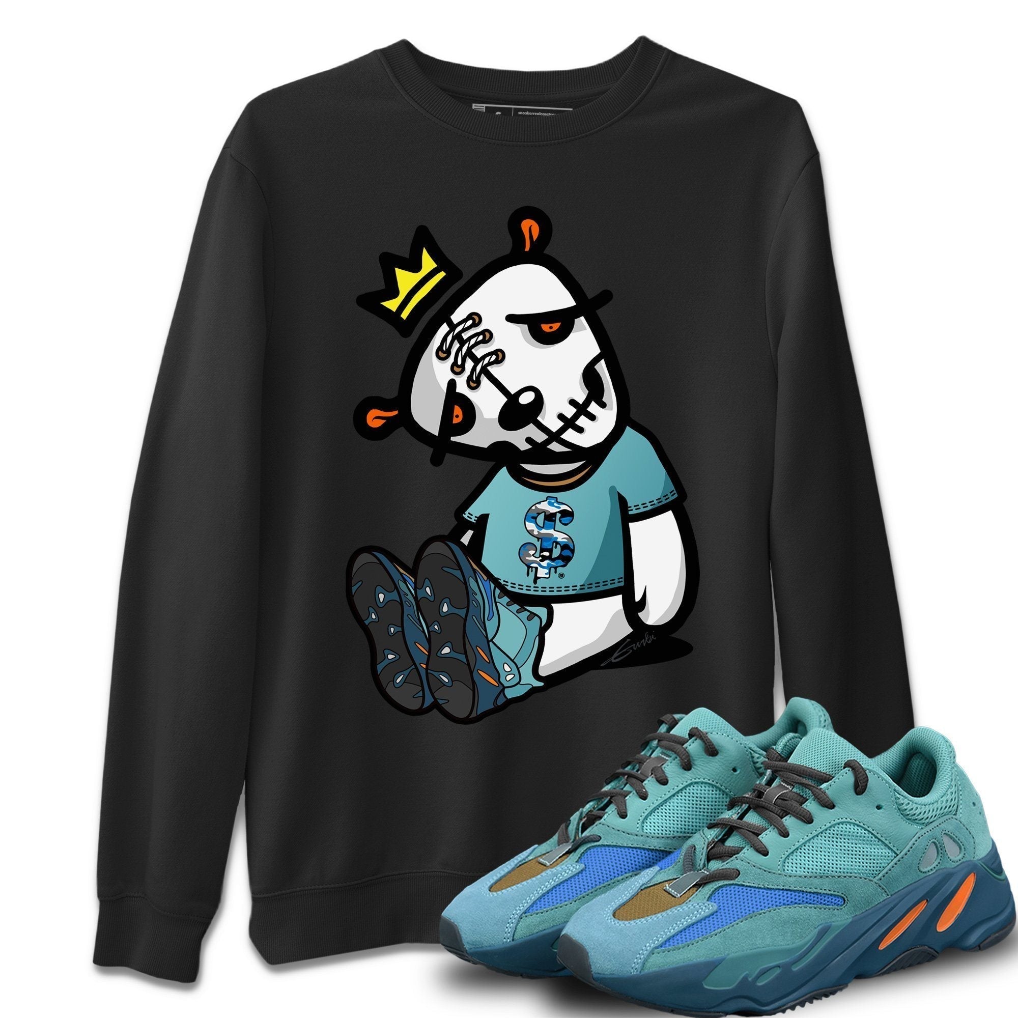Dead Dolls Unisex Tops - Yeezy 700 Faded Azure