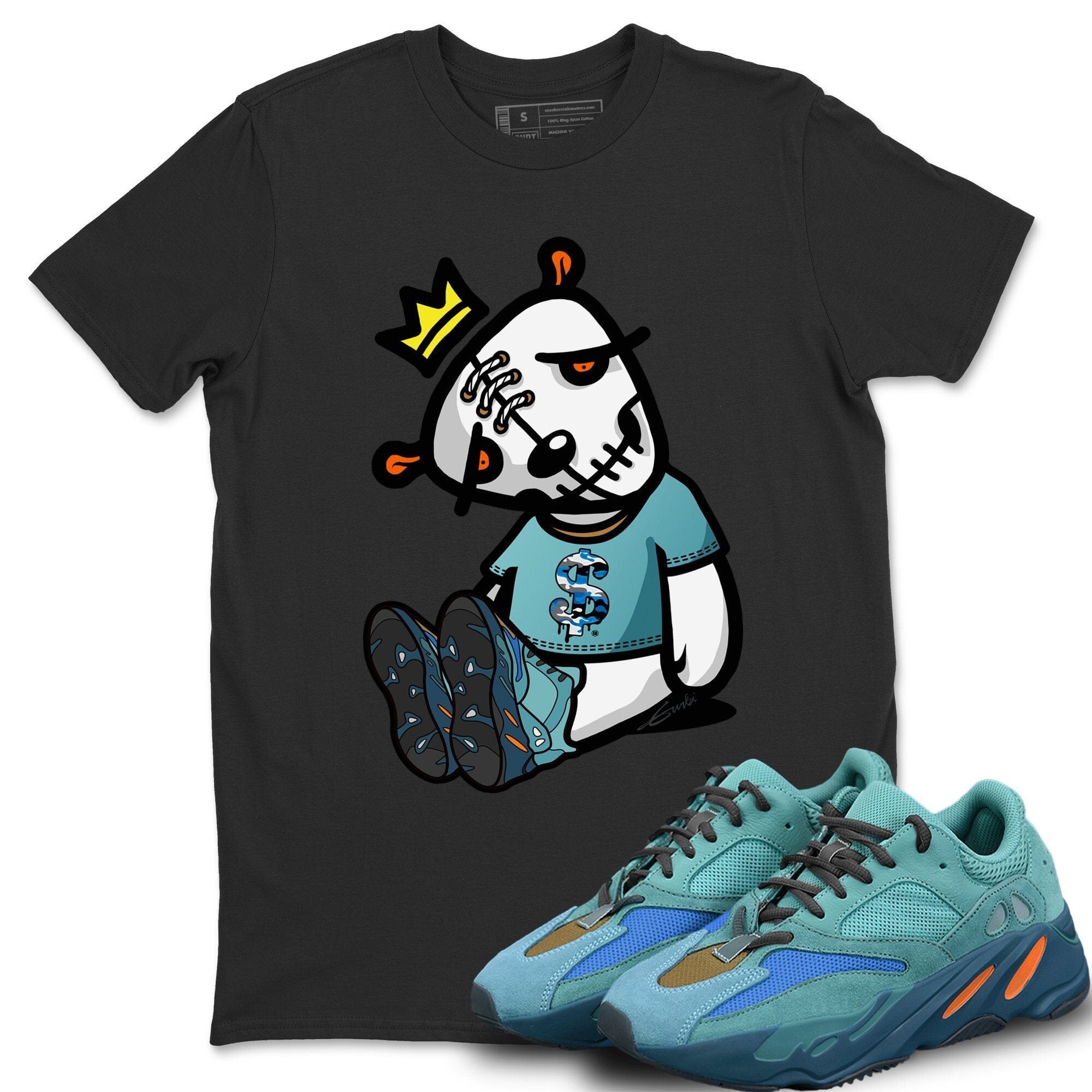 Dead Dolls Unisex Tops - Yeezy 700 Faded Azure