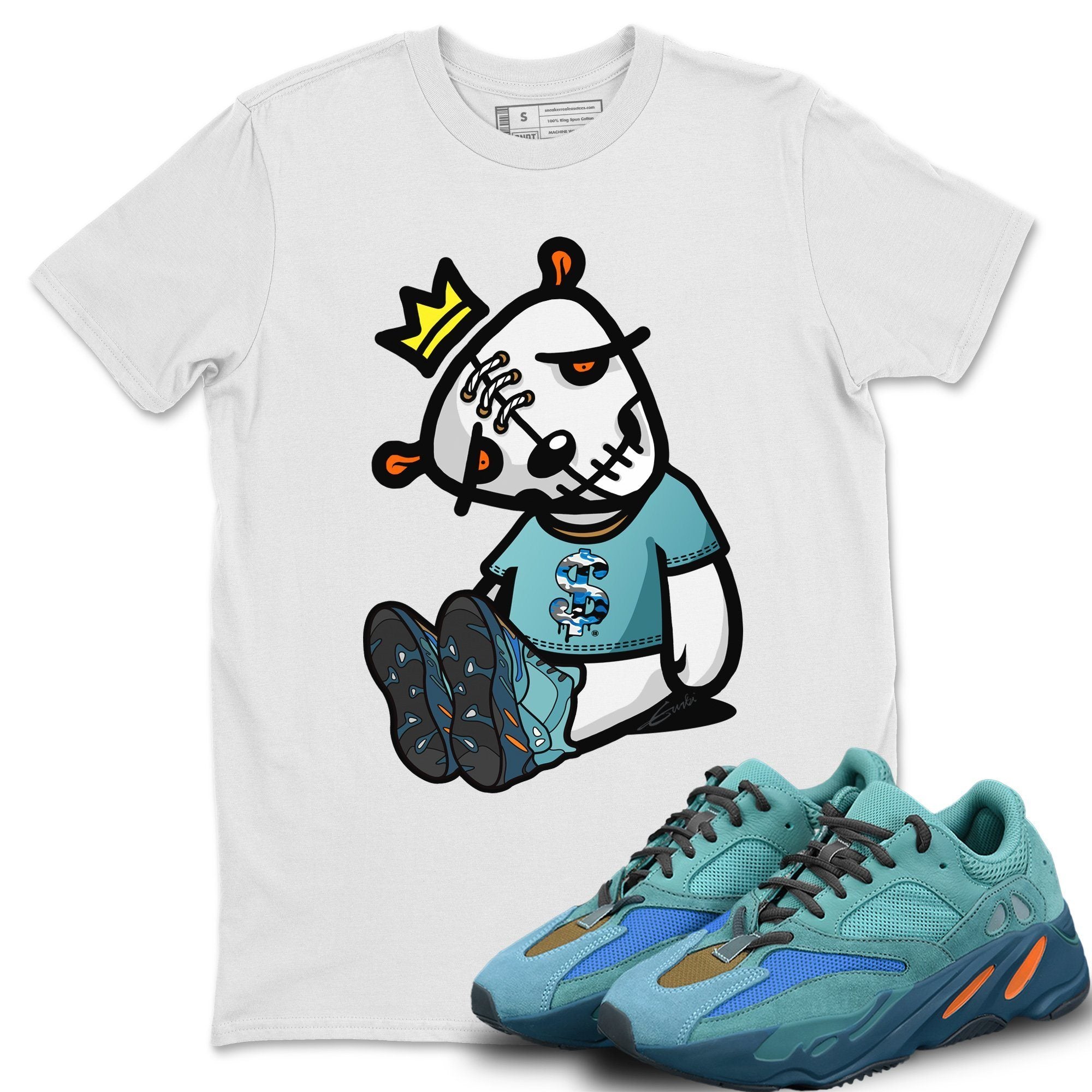Dead Dolls Unisex Tops - Yeezy 700 Faded Azure