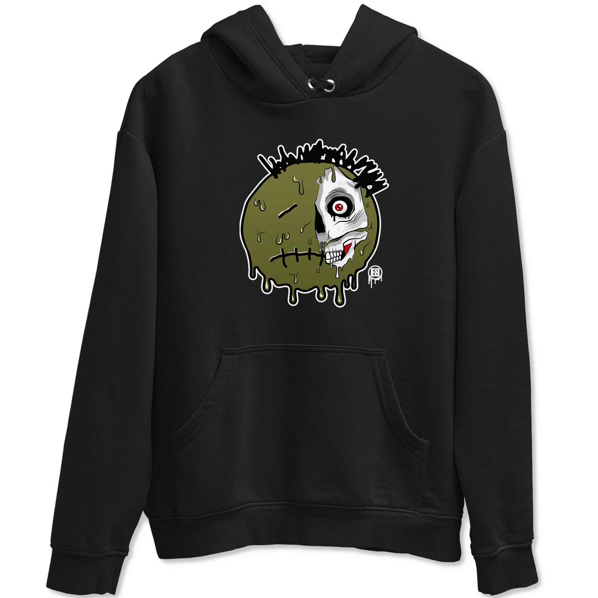 Dead Inside snkmatch Tees - Air Jordan 1 Travis Scott Medium Olive