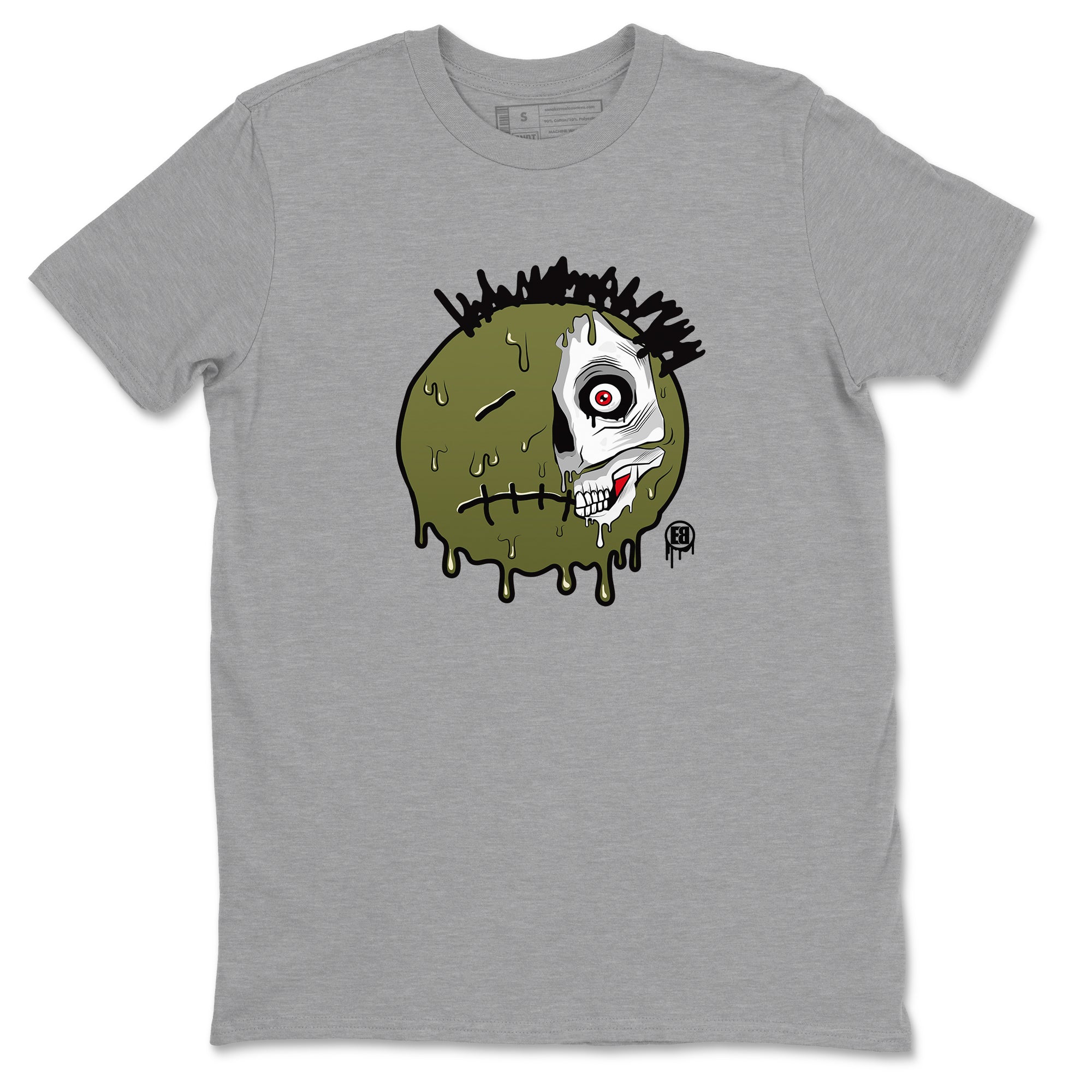 Dead Inside snkmatch Tees - Air Jordan 1 Travis Scott Medium Olive