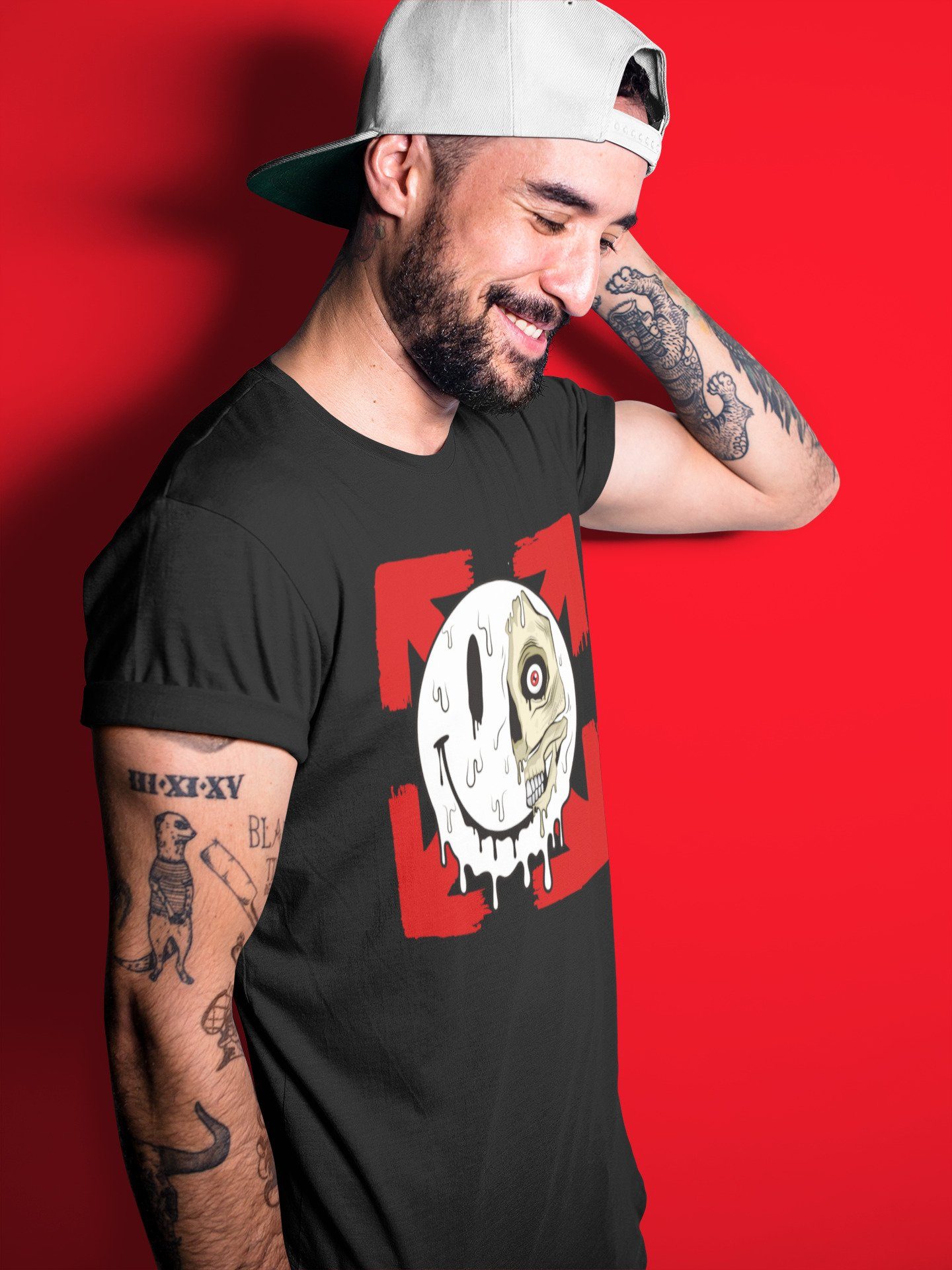 Dead Inside Unisex Tops - Air Jordan 2 OFF-WHITE Varsity Red