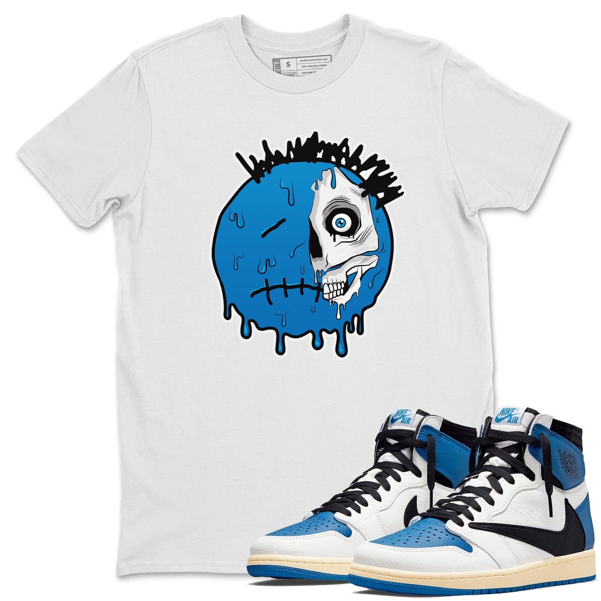 Dead Inside Unisex Tops - Air Jordan 1 Travis Scott Fragment