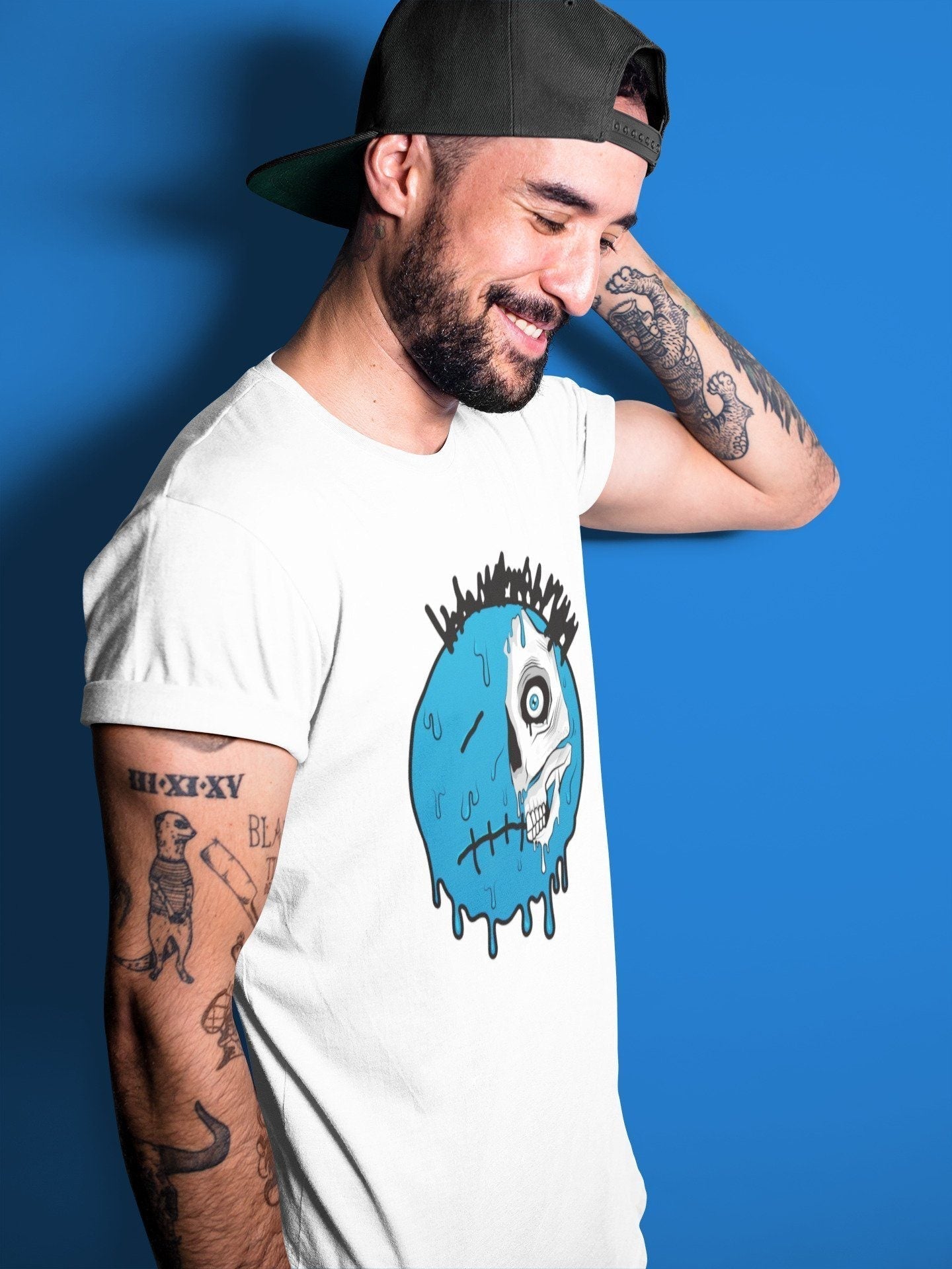 Dead Inside Unisex Tops - Air Jordan 1 Travis Scott Fragment
