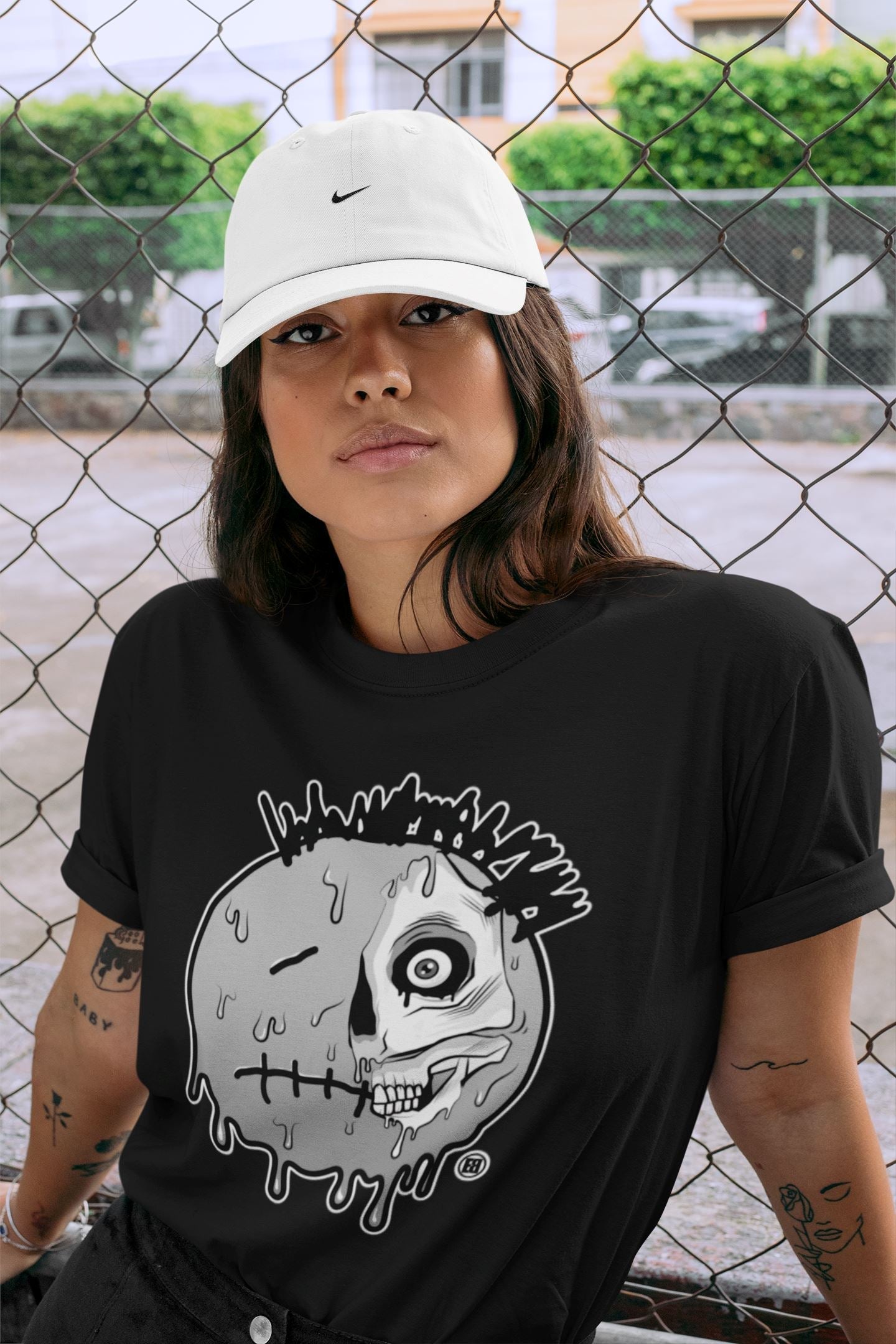 Dead Inside Unisex Tops - Air Jordan 4 Military Black