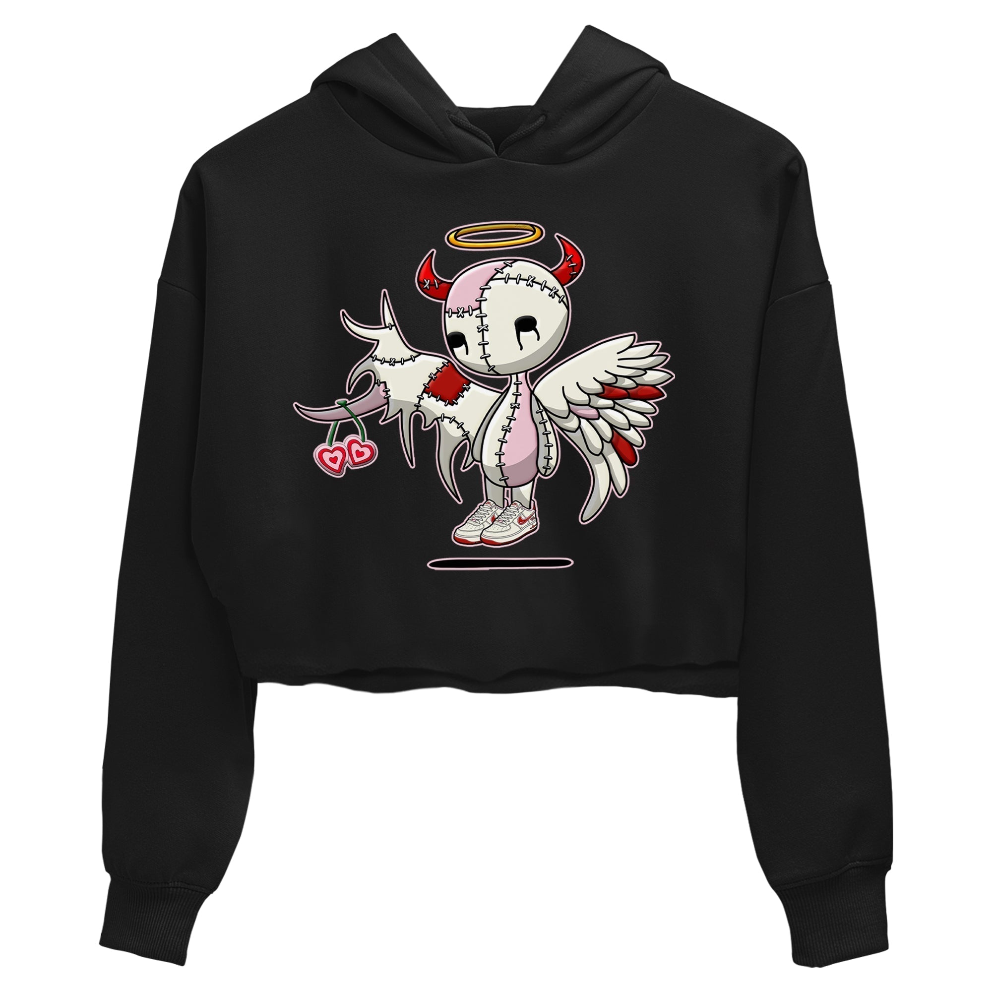 Devil Angel Women's Tops - Air Force 1 Valentines Day
