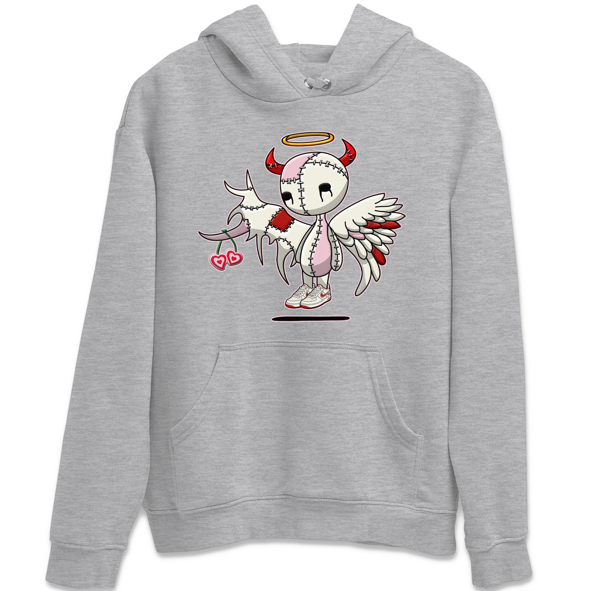 Devil Angel Unisex Tops - Air Force 1 Valentines Day