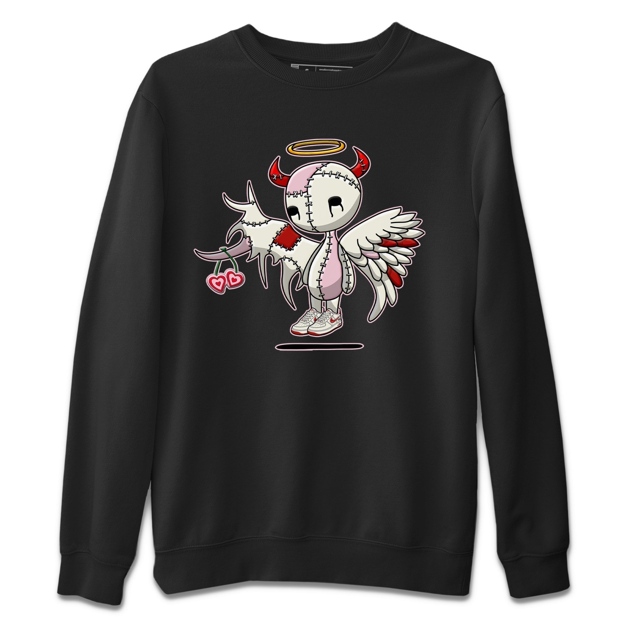 Devil Angel Unisex Tops - Air Force 1 Valentines Day