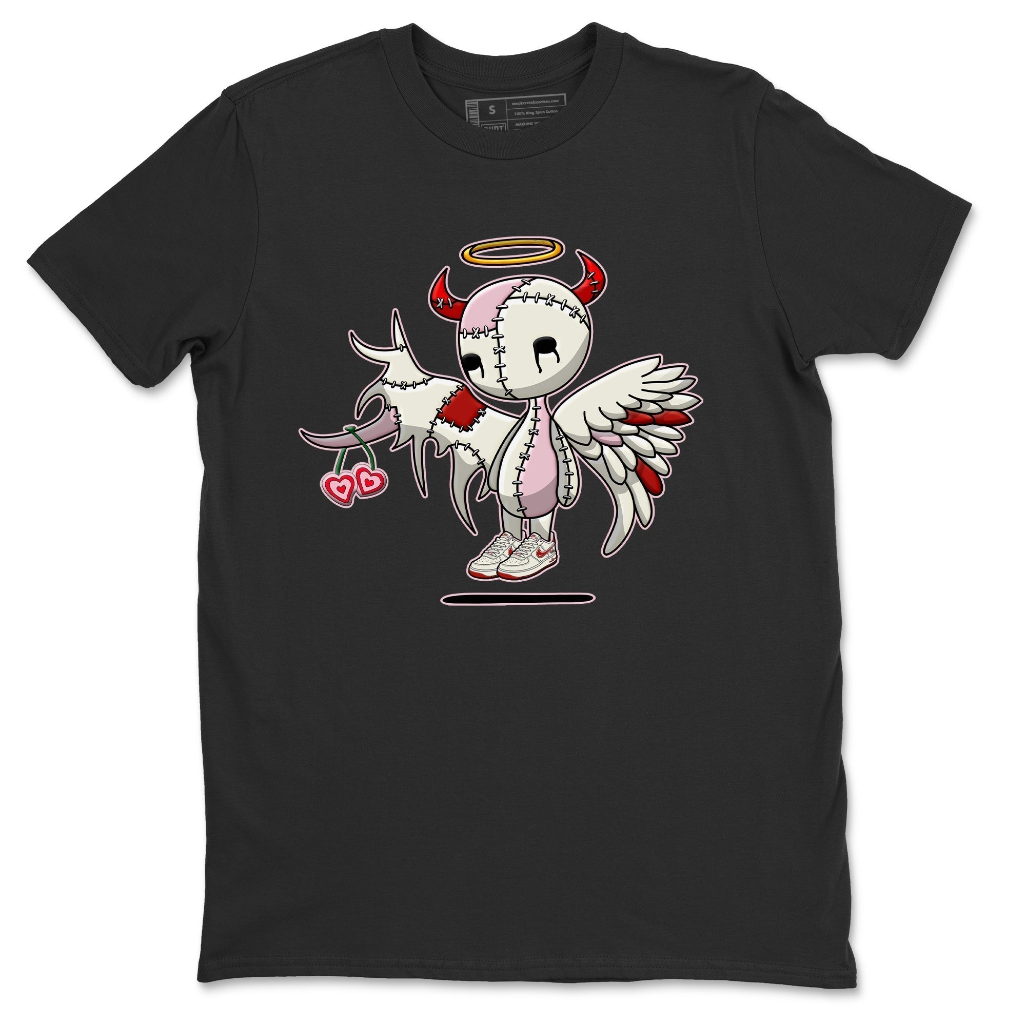 Devil Angel Unisex Tops - Air Force 1 Valentines Day