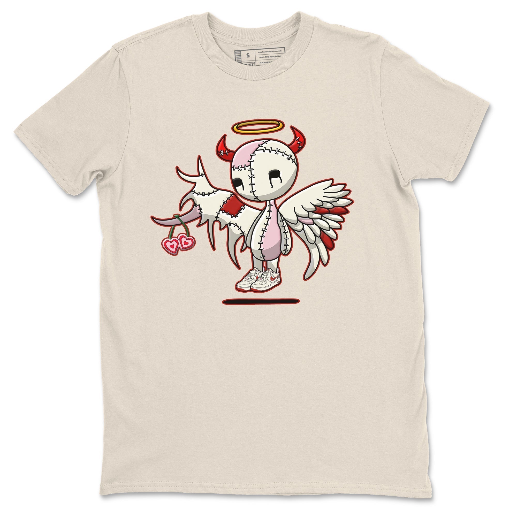Devil Angel Unisex Tops - Air Force 1 Valentines Day