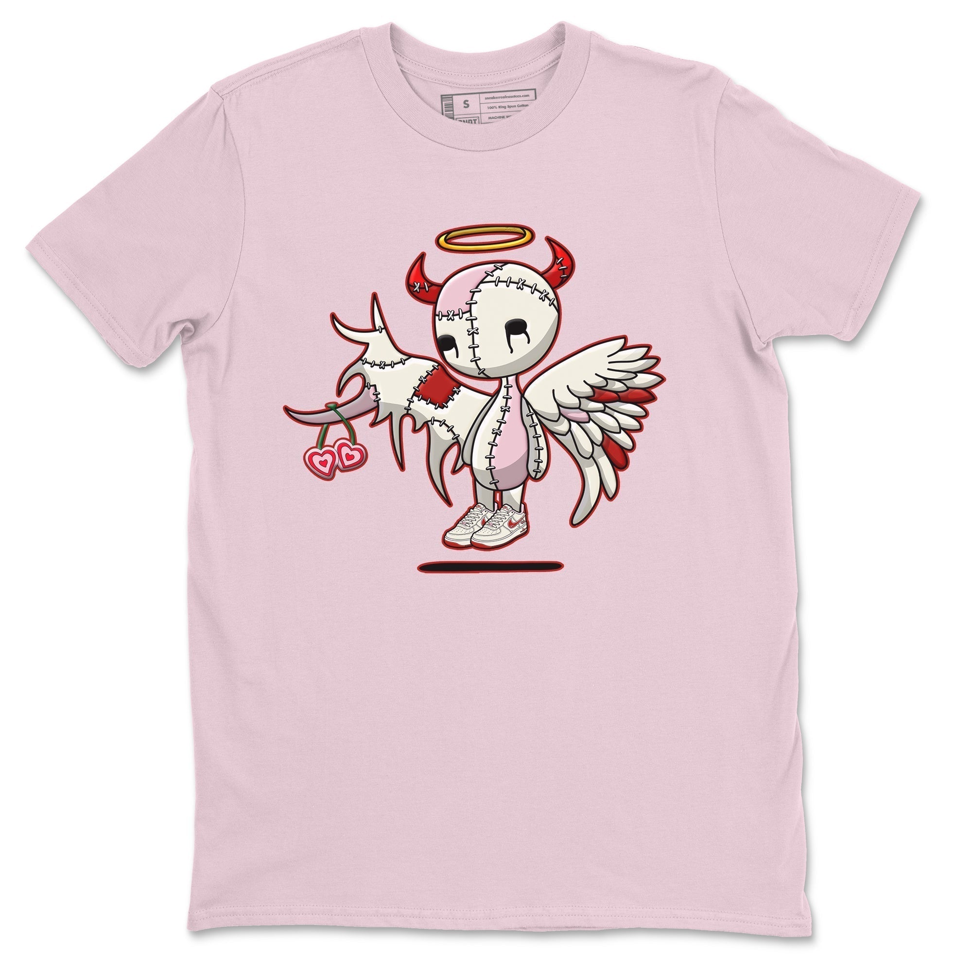 Devil Angel Unisex Tops - Air Force 1 Valentines Day