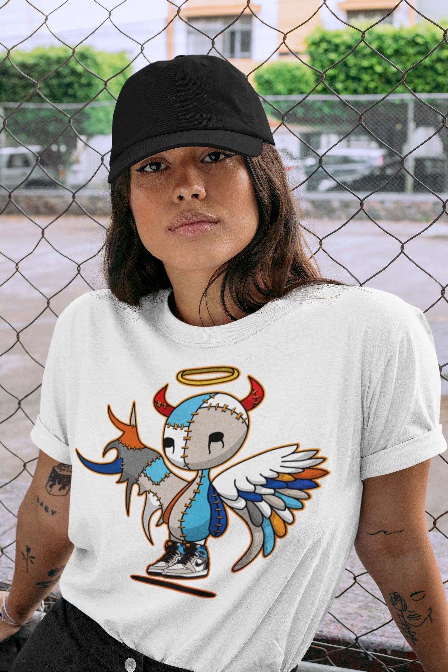 Devil Angel Unisex Tops - Air Jordan 1 Prototype