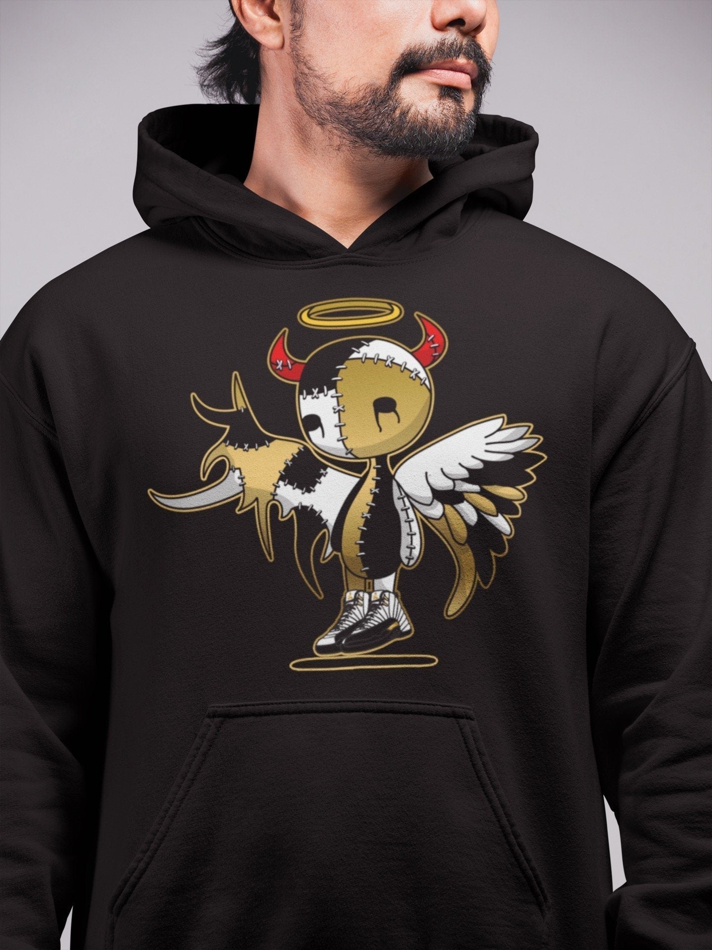 Devil Angel Unisex Tops - Air Jordan 12 Royalty