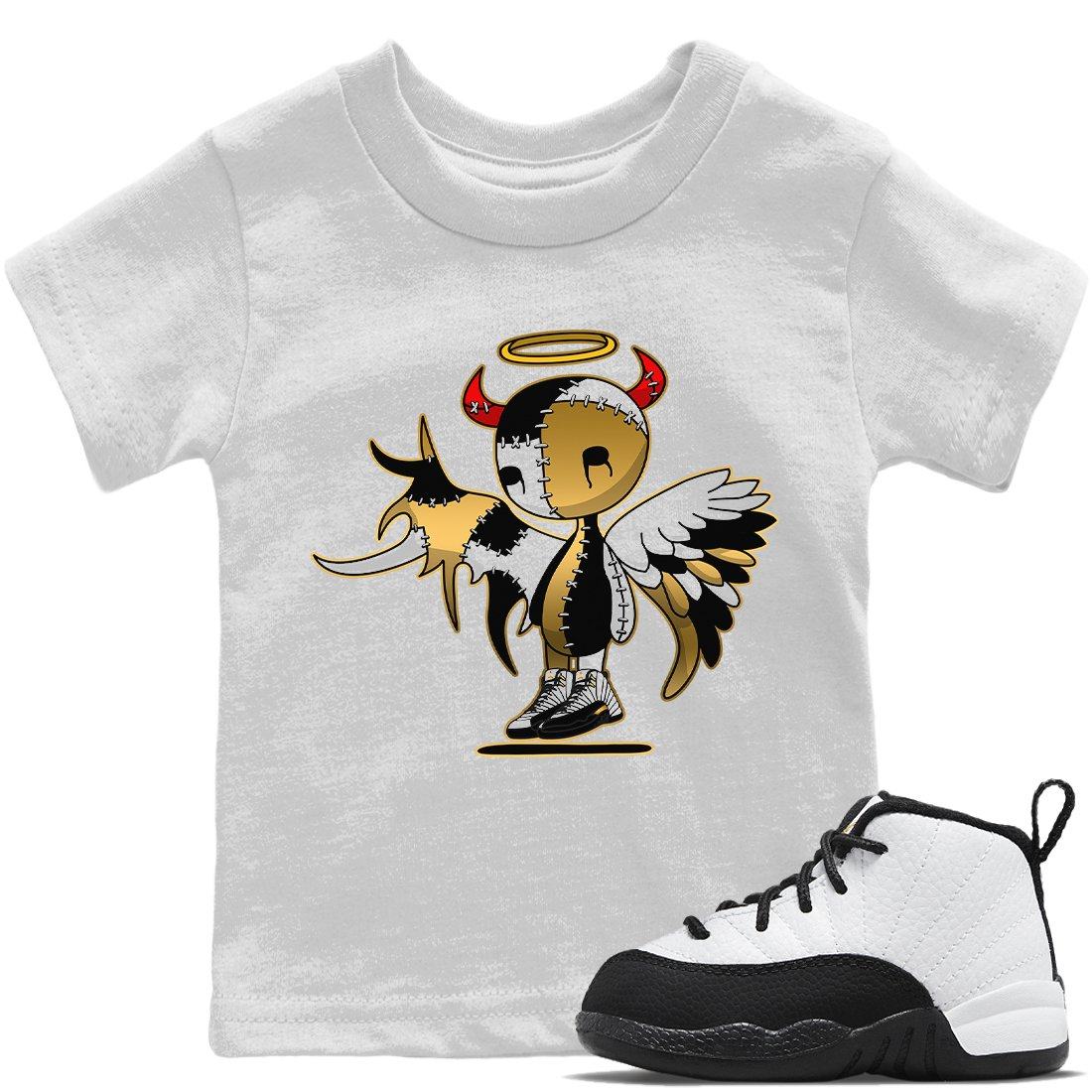 Devil Angel Kids Tops - Air Jordan 12 Royalty