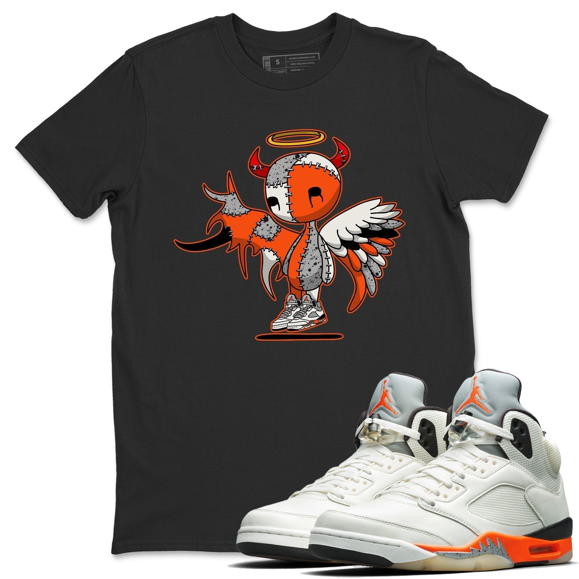 Devil Angel Unisex Tops - Air Jordan 5 Shattered Backboard