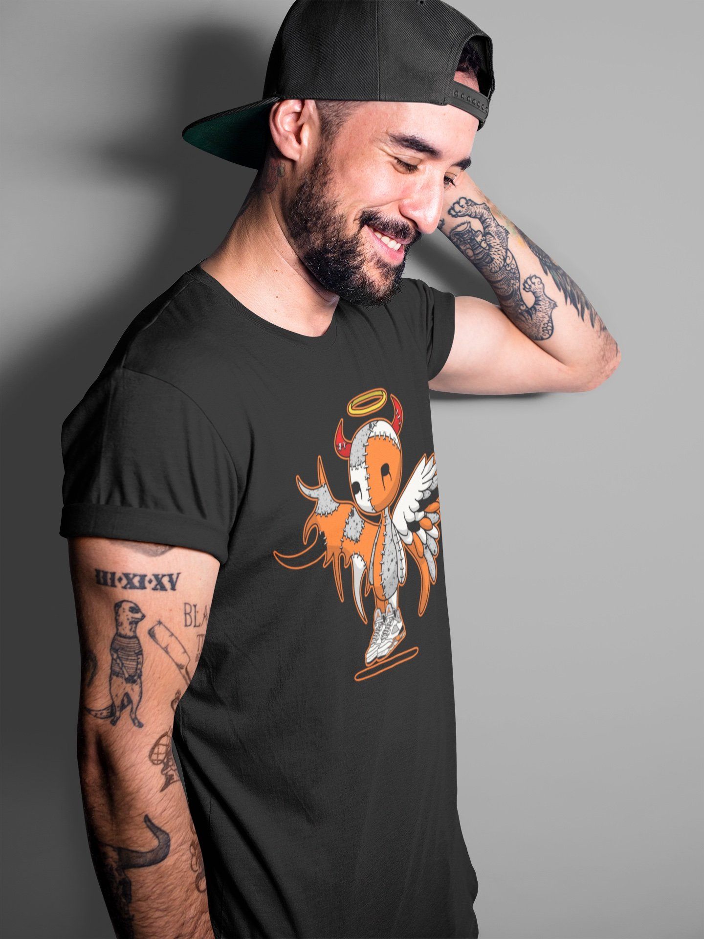 Devil Angel Unisex Tops - Air Jordan 5 Shattered Backboard