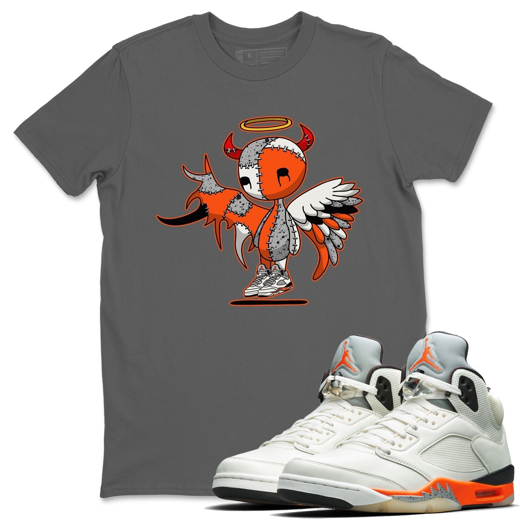 Devil Angel Unisex Tops - Air Jordan 5 Shattered Backboard