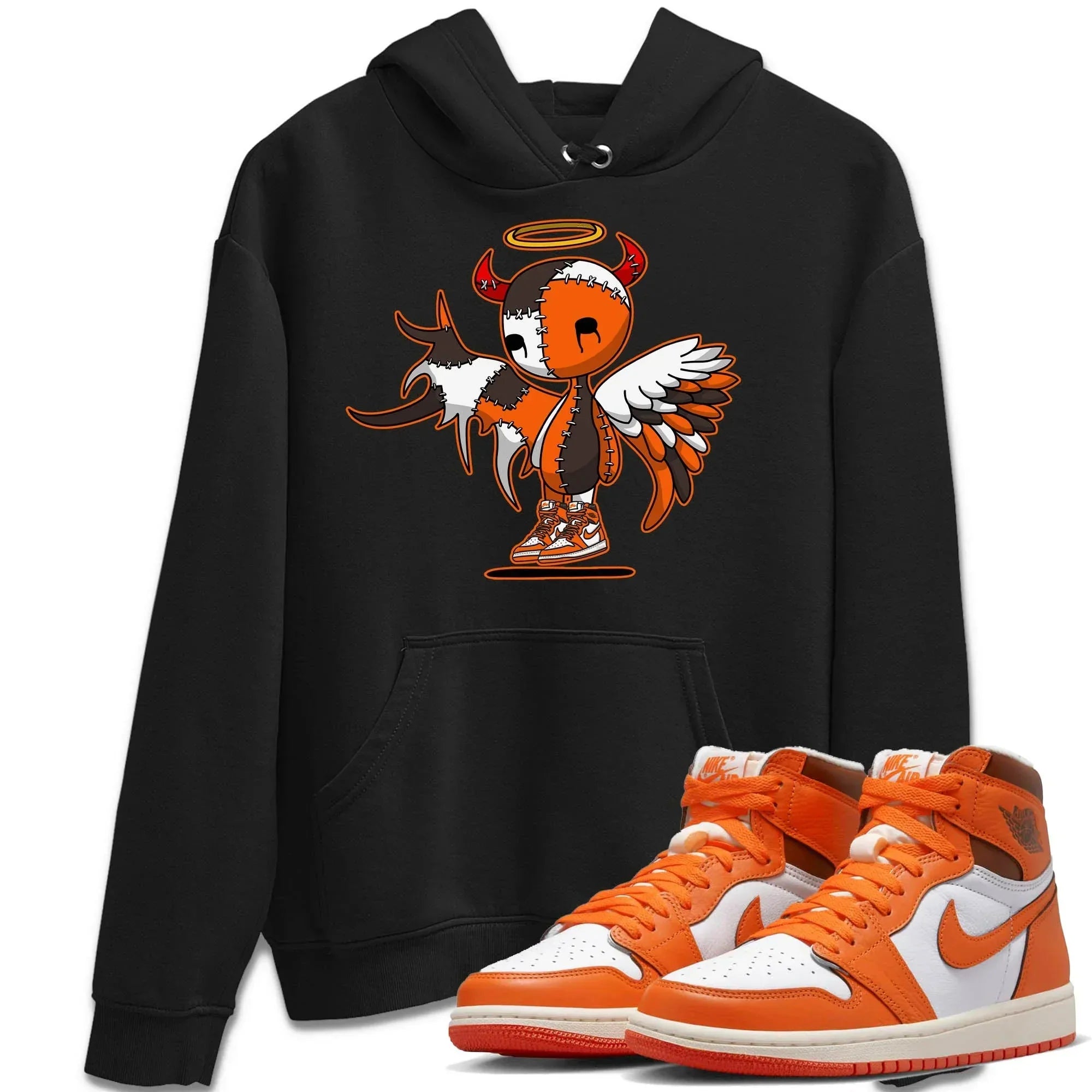 Devil Angel Unisex Tops - Air Jordan 1 Starfish