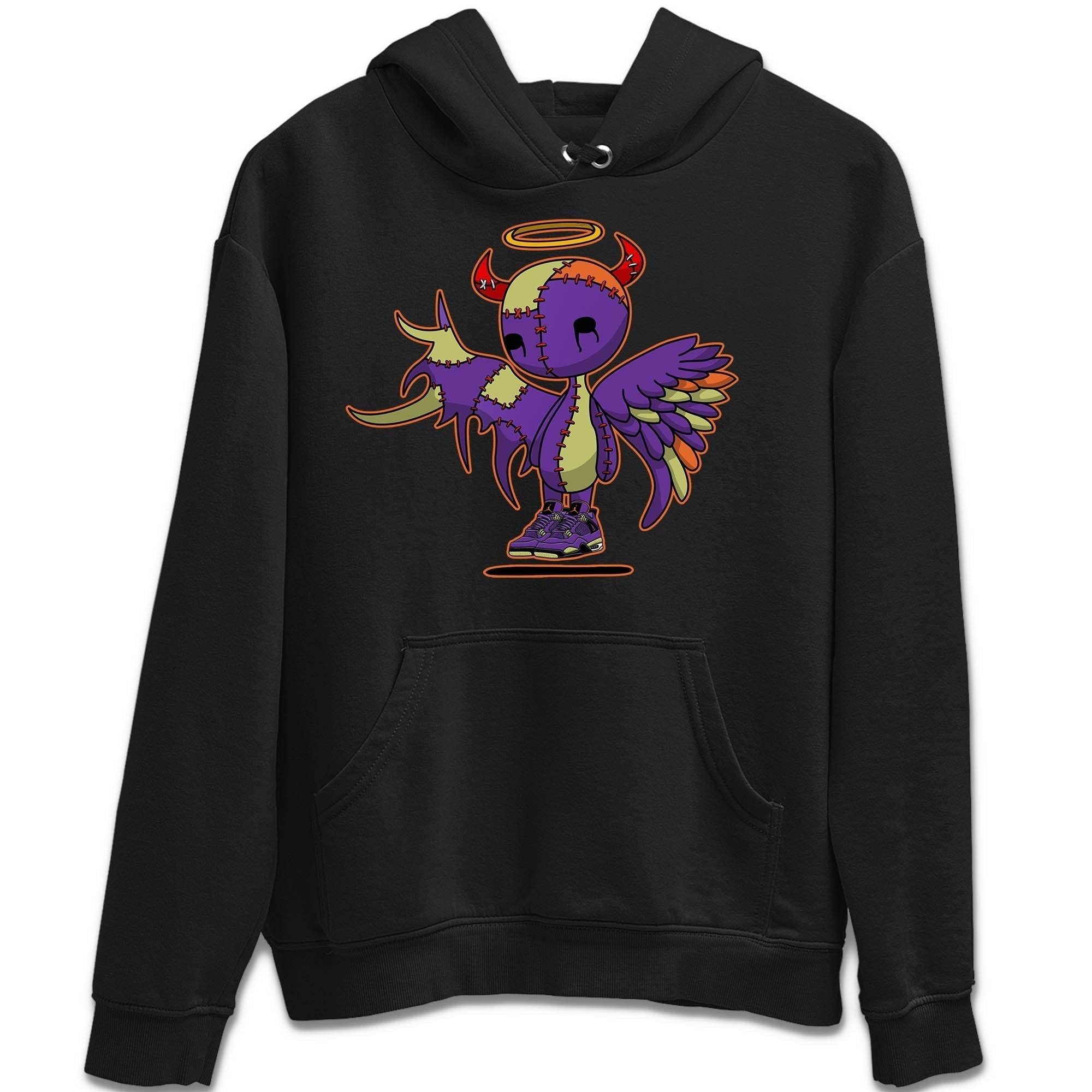 Devil Angel Unisex Tops - Air Jordan 4 Canyon Purple