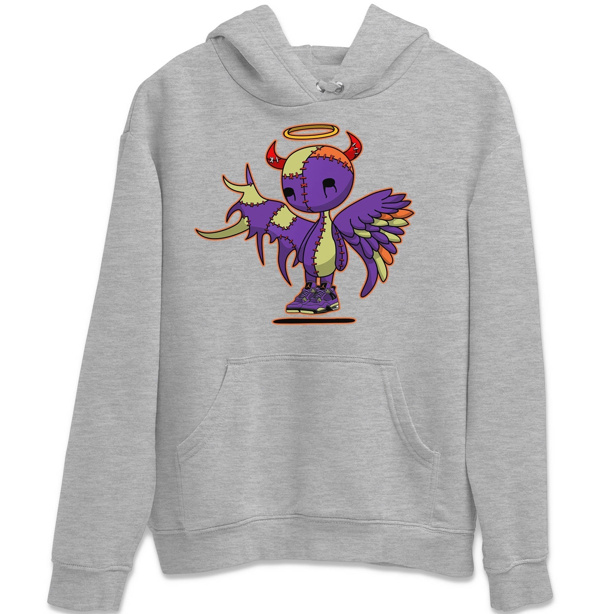 Devil Angel Unisex Tops - Air Jordan 4 Canyon Purple