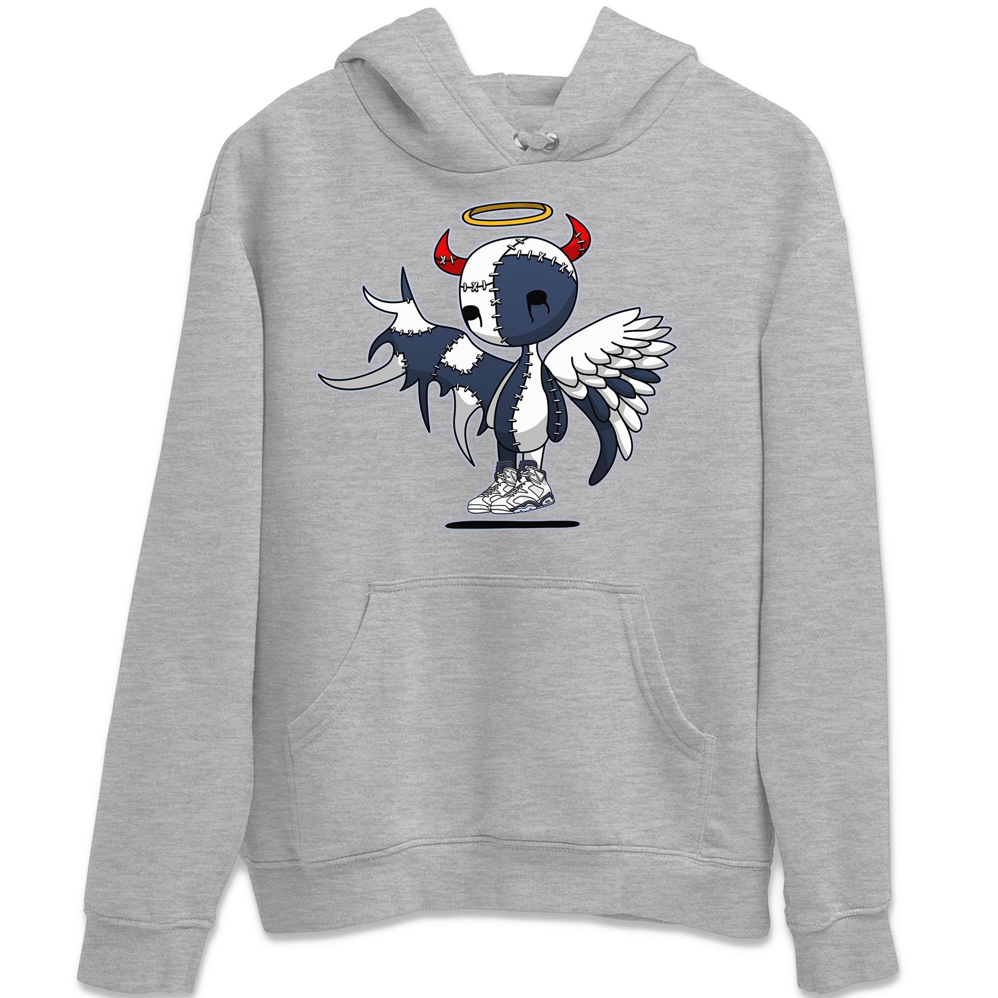 Devil Angel Unisex Tops - Air Jordan 6 Midnight Navy