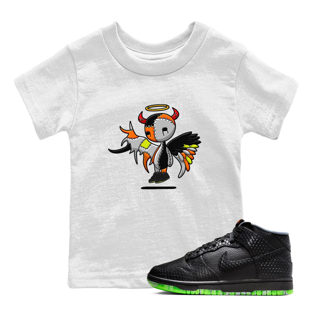 Devil Angel snkmatch Tee Kids - Dunk Halloween