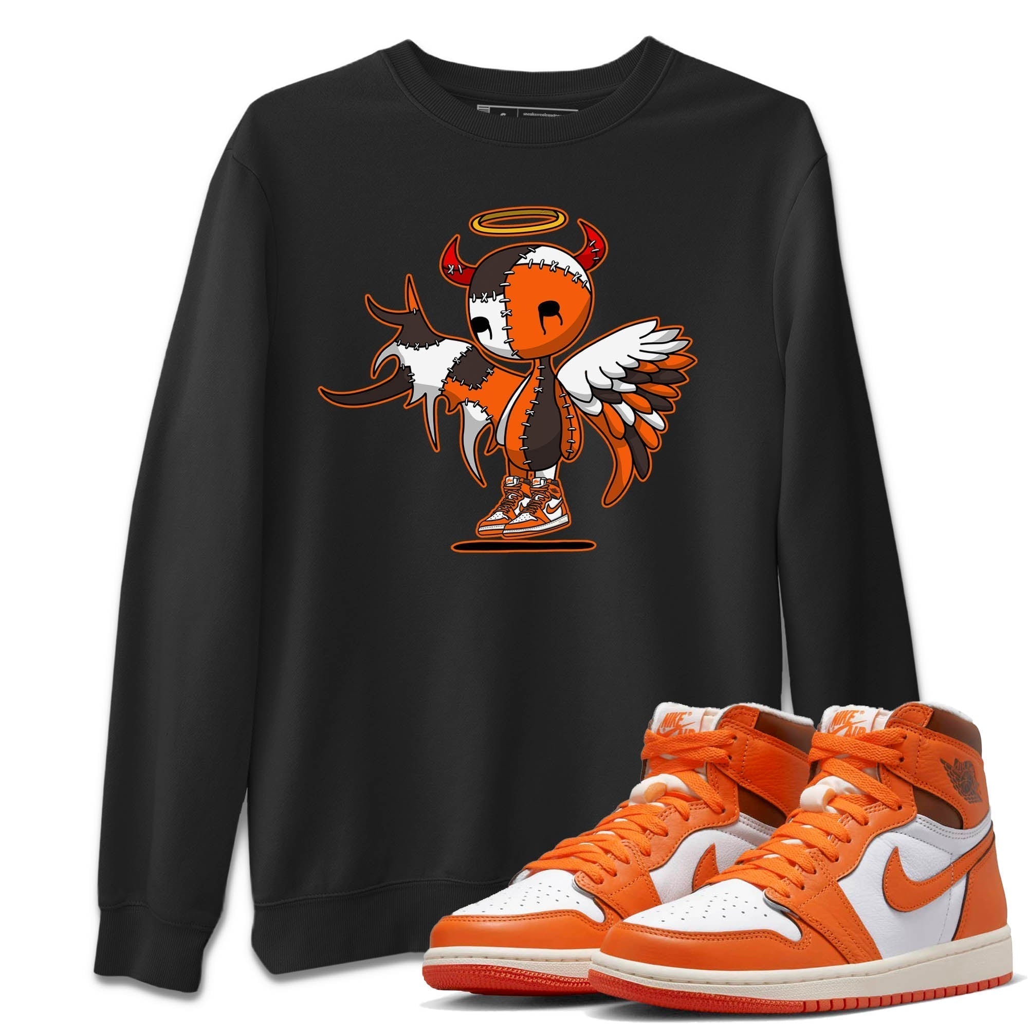 Devil Angel Unisex Tops - Air Jordan 1 Starfish