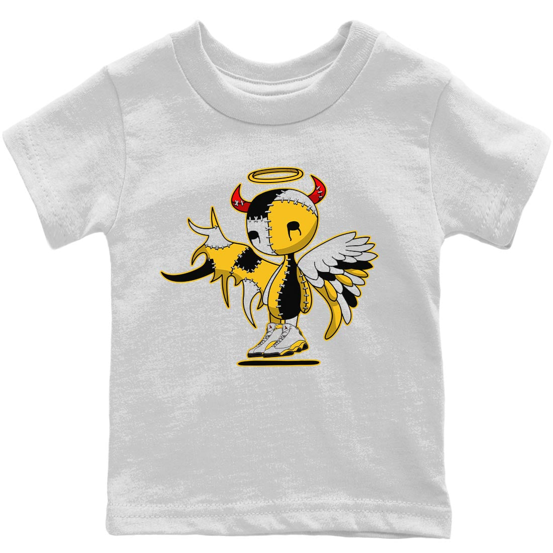 Devil Angel Kids Tops - Air Jordan 13 Del Sol