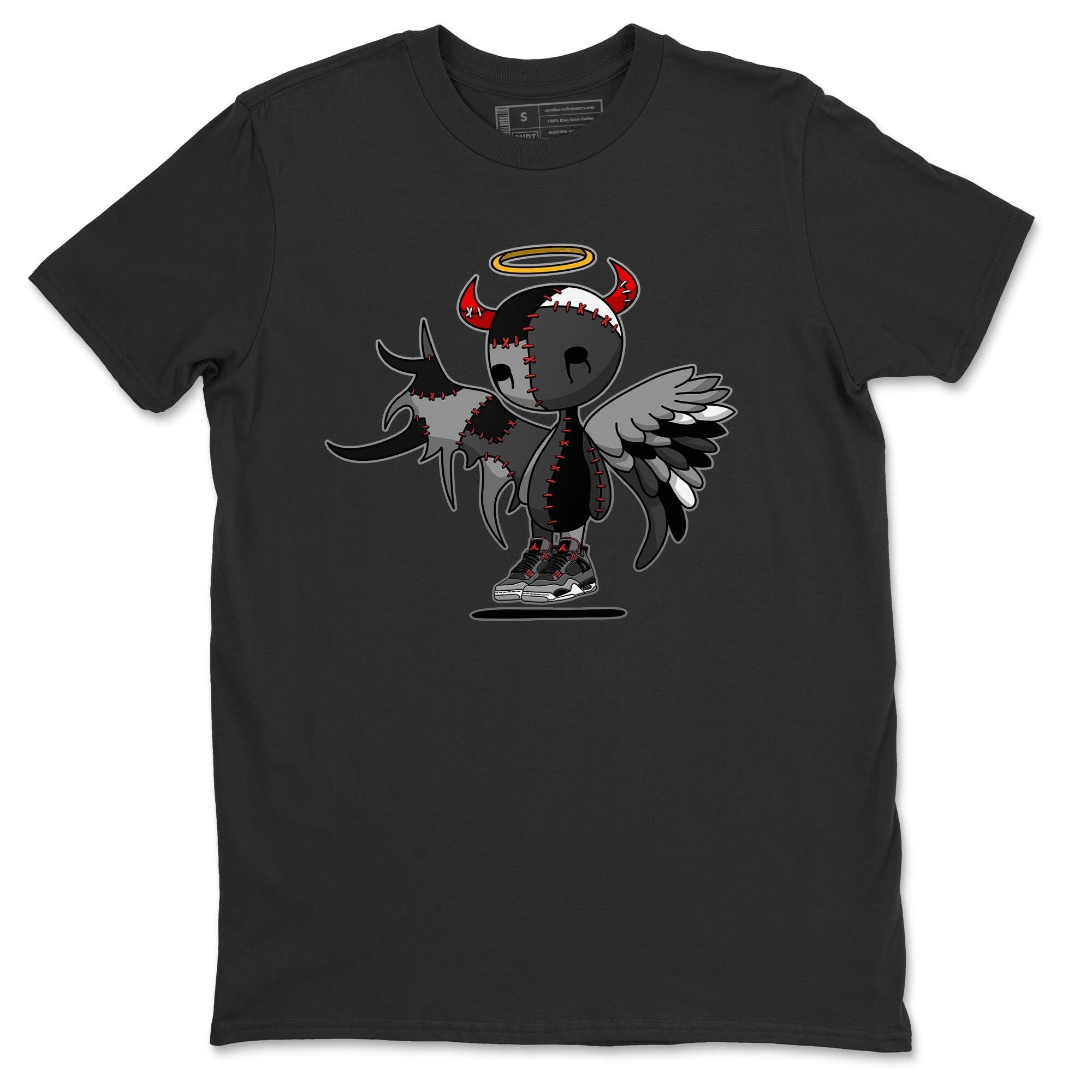 Devil Angel Unisex Tops - Air Jordan 4 Infrared
