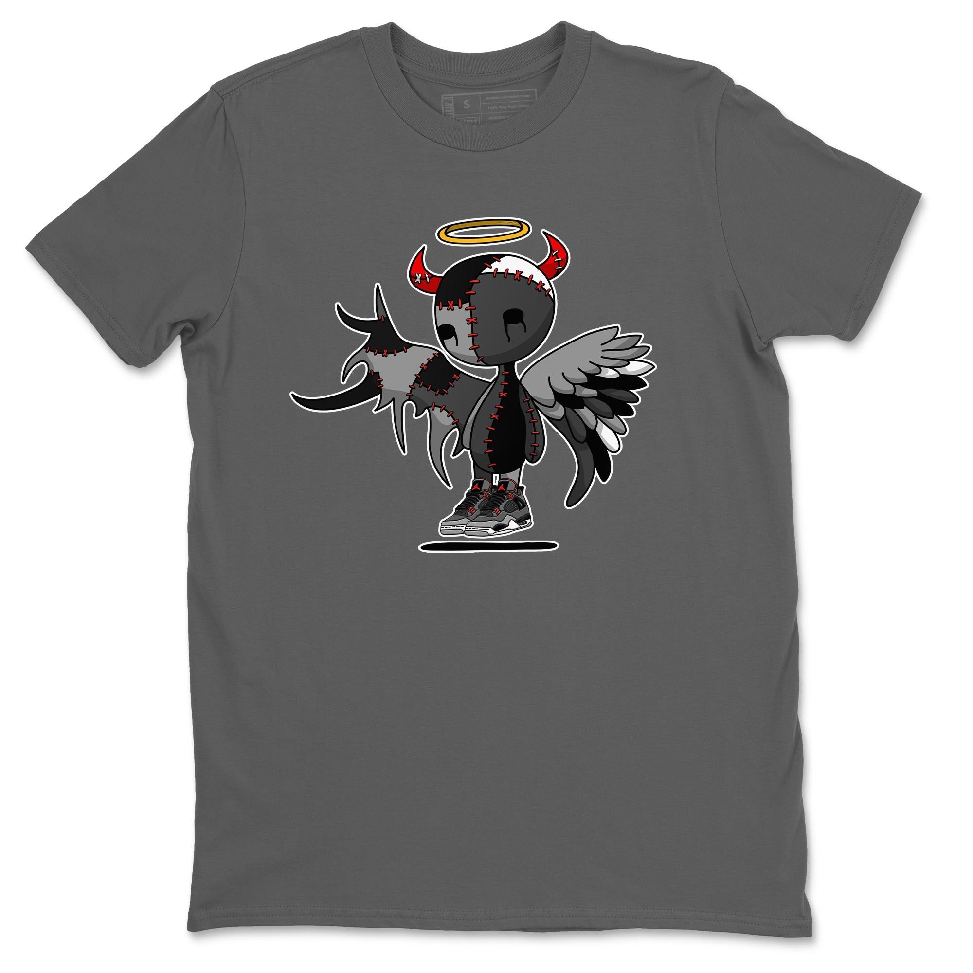 Devil Angel Unisex Tops - Air Jordan 4 Infrared
