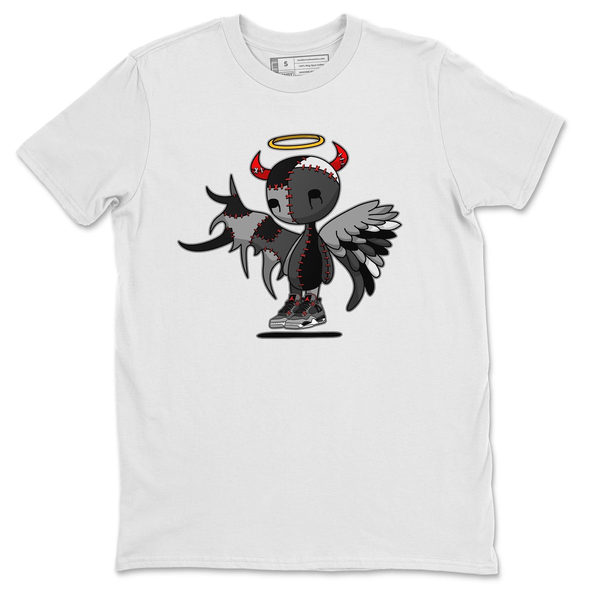 Devil Angel Unisex Tops - Air Jordan 4 Infrared