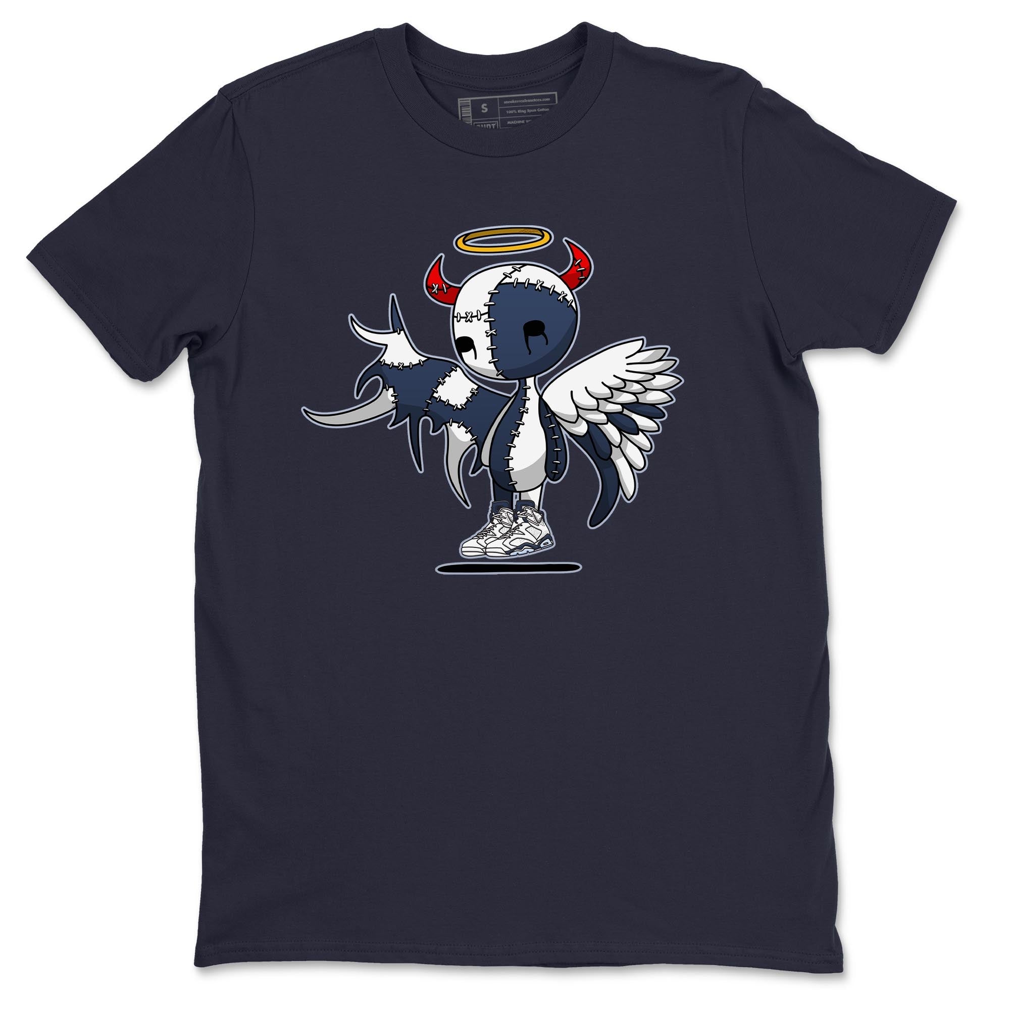 Devil Angel Unisex Tops - Air Jordan 6 Midnight Navy