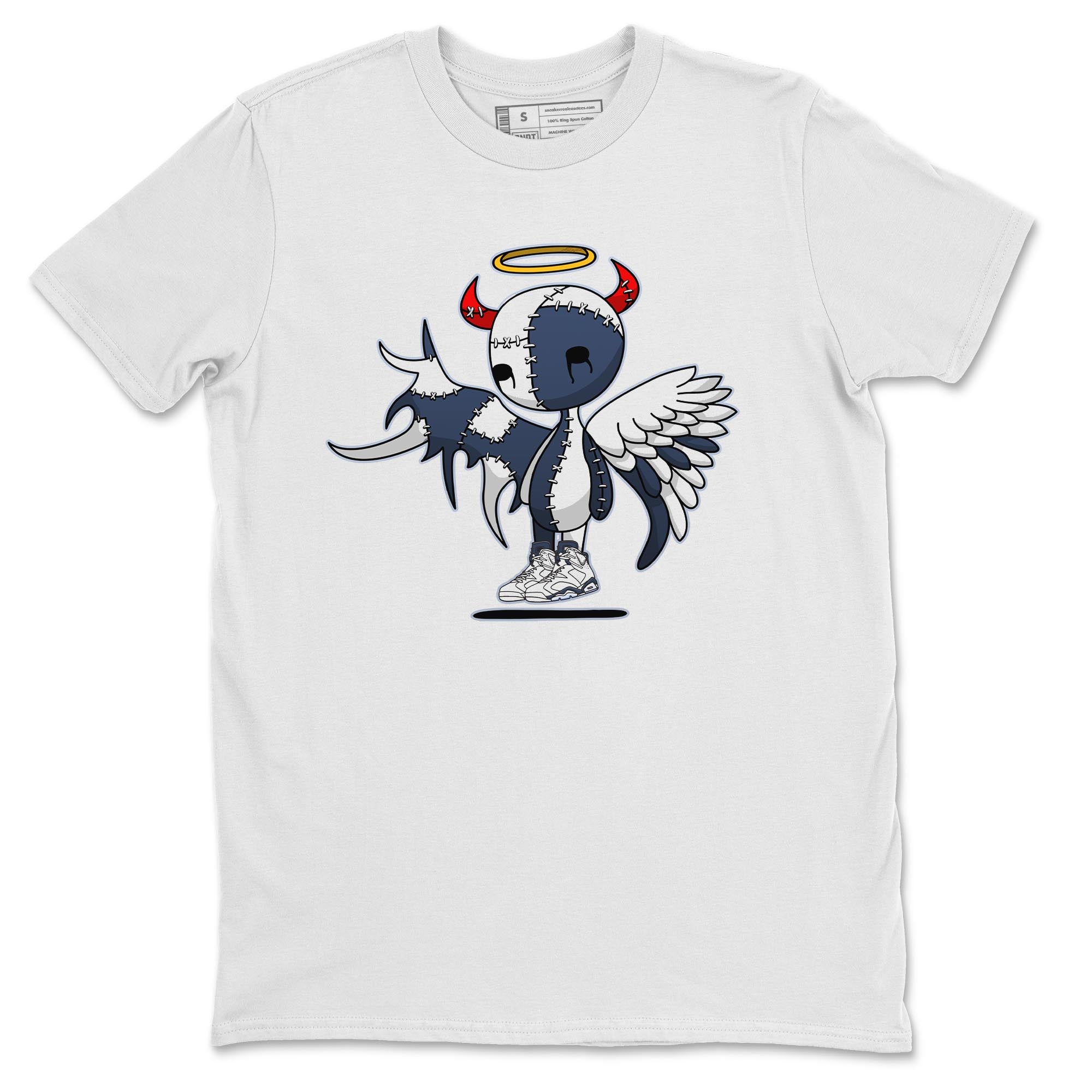Devil Angel Unisex Tops - Air Jordan 6 Midnight Navy
