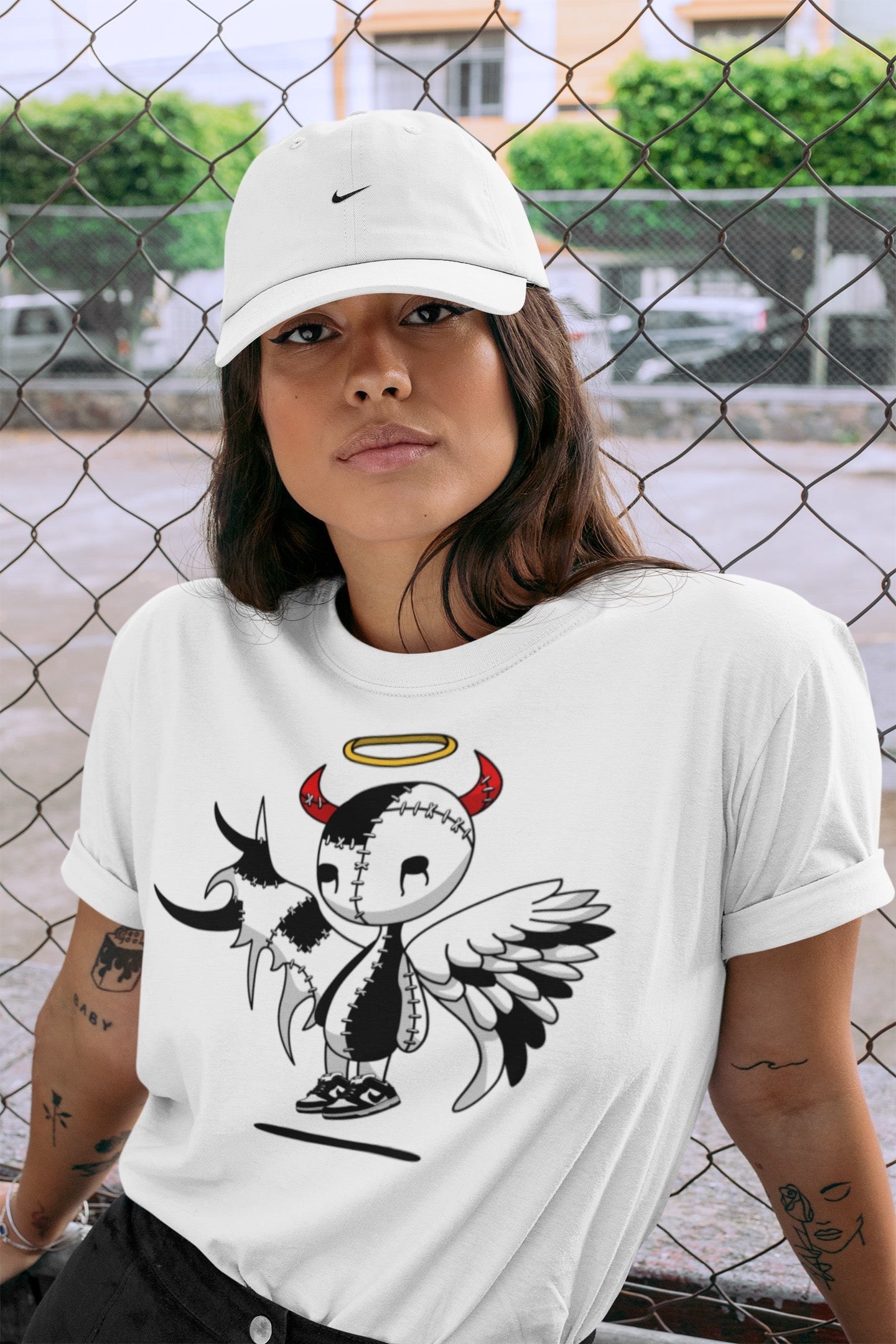 Devil Angel Unisex Tops - Dunk Panda