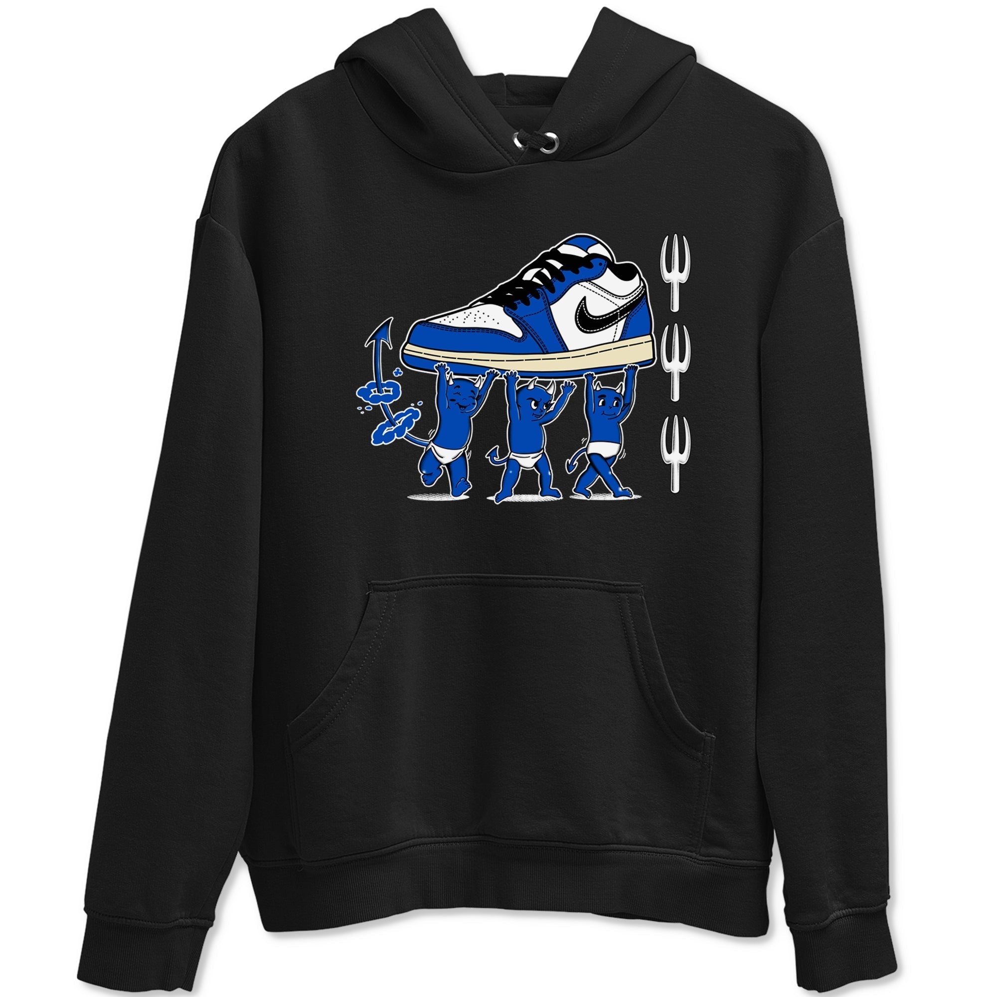 Devil Babies snkmatch Tees - Air Jordan 1 Game Royal