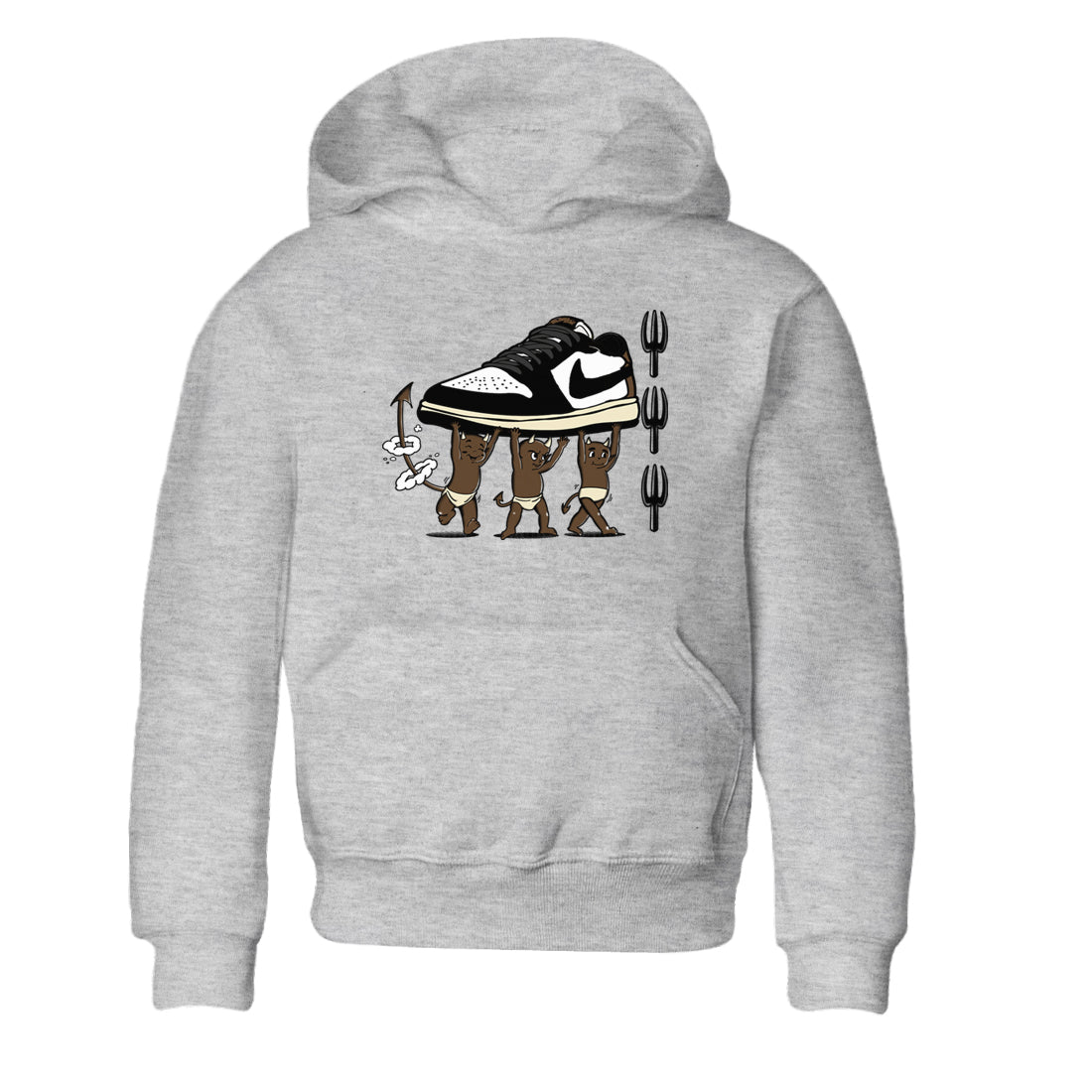 Devil Babies snkmatch Tees Kids - Air Jordan 1 Mocha