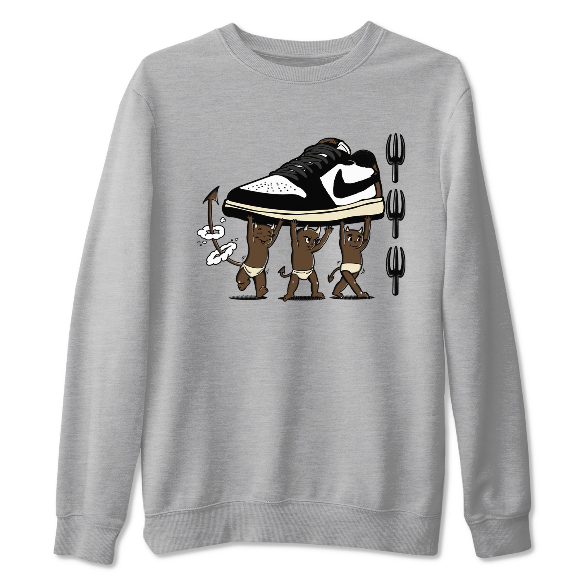 Devil Babies snkmatch Tees - Air Jordan 1 Mocha