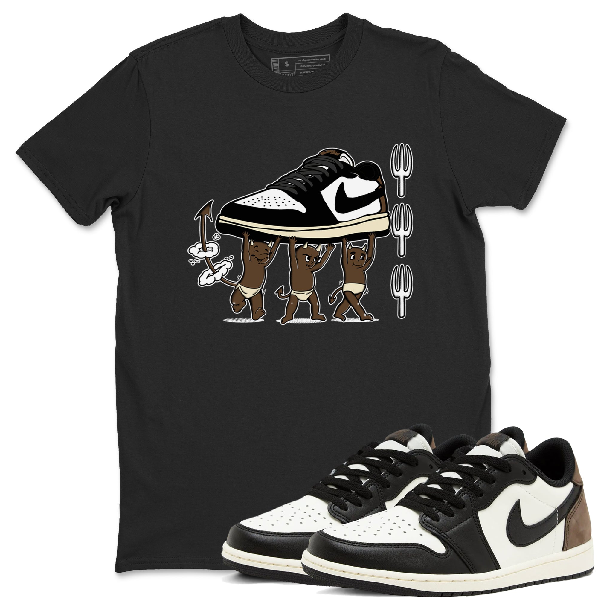 Devil Babies snkmatch Tees - Air Jordan 1 Mocha