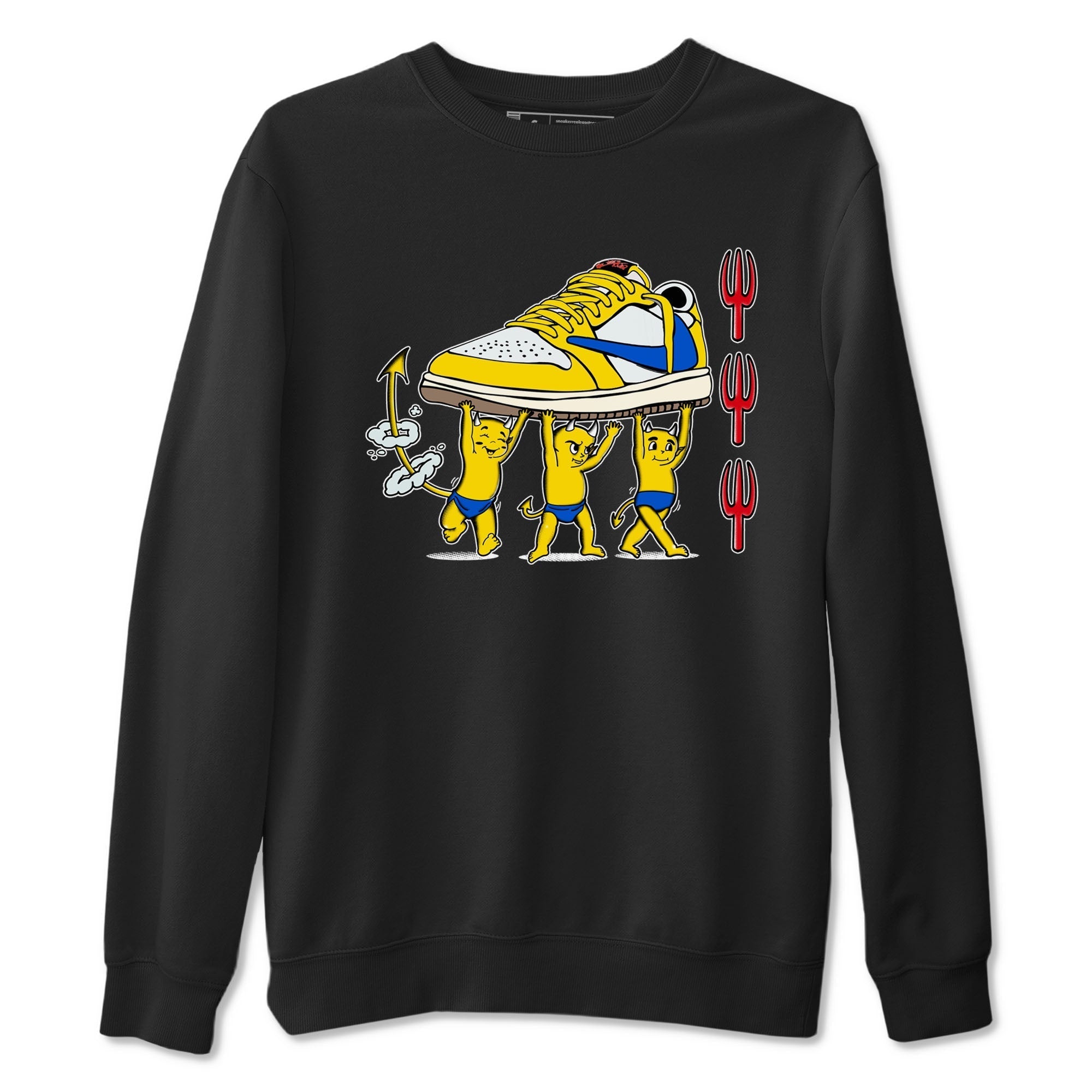 Devil Babies snkmatch Tees - Air Jordan 1 Travis Scott Canary