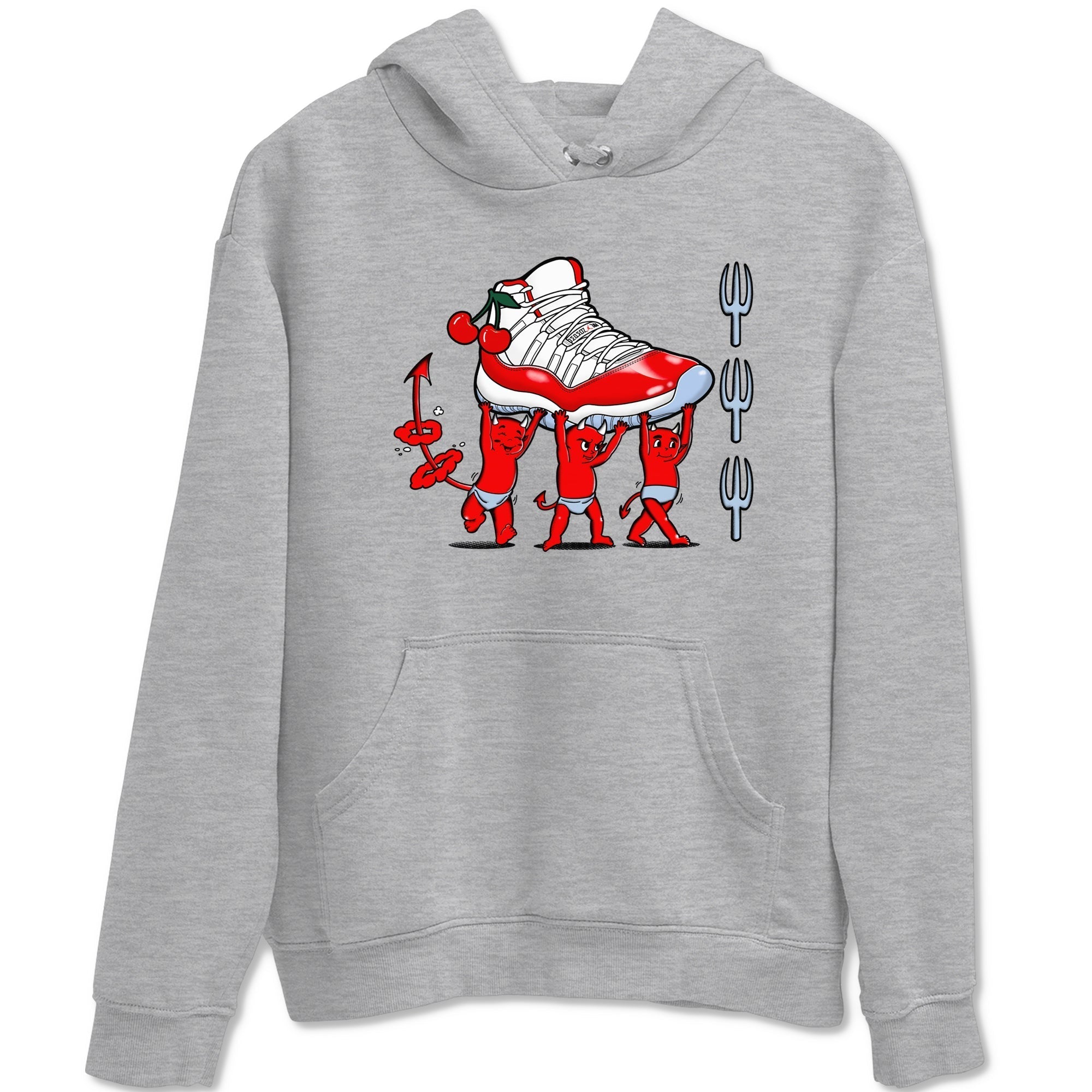Devil Babies snkmatch Tees - Air Jordan 11 Cherry