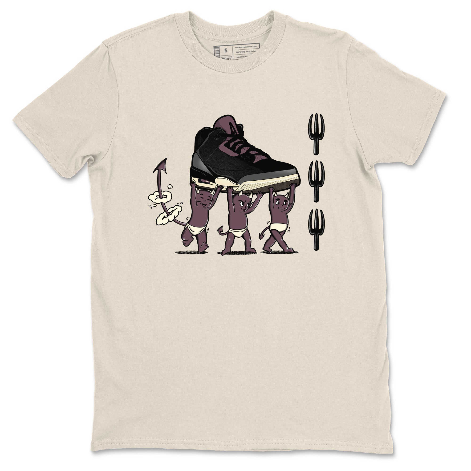Devil Babies snkmatch Tees - Air Jordan 3 A Ma Maniere x Black