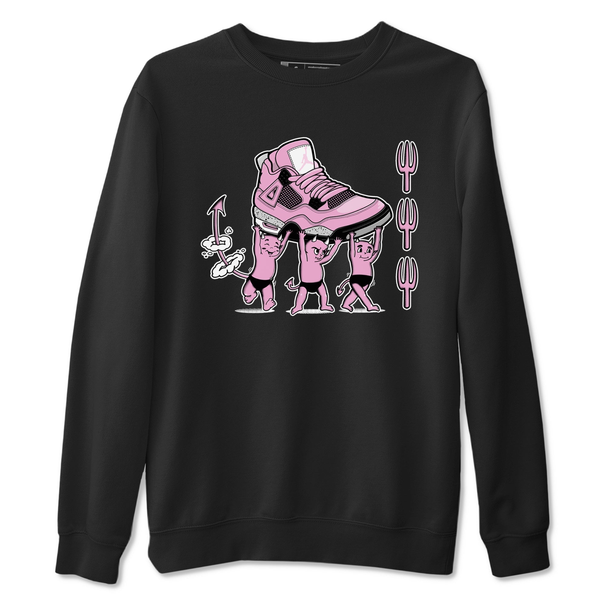 Devil Babies snkmatch Tees - Air Jordan 4 Orchid