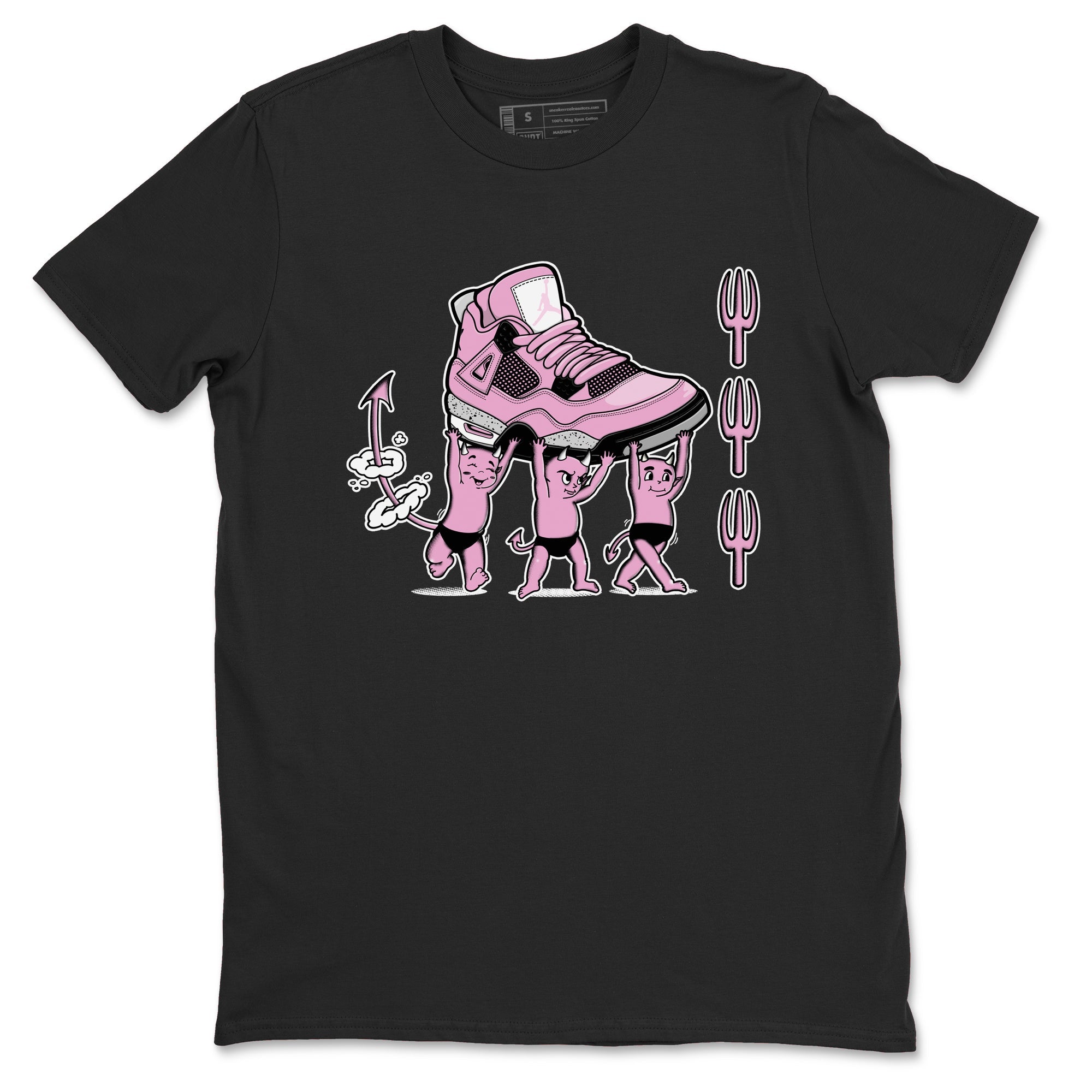 Devil Babies snkmatch Tees - Air Jordan 4 Orchid