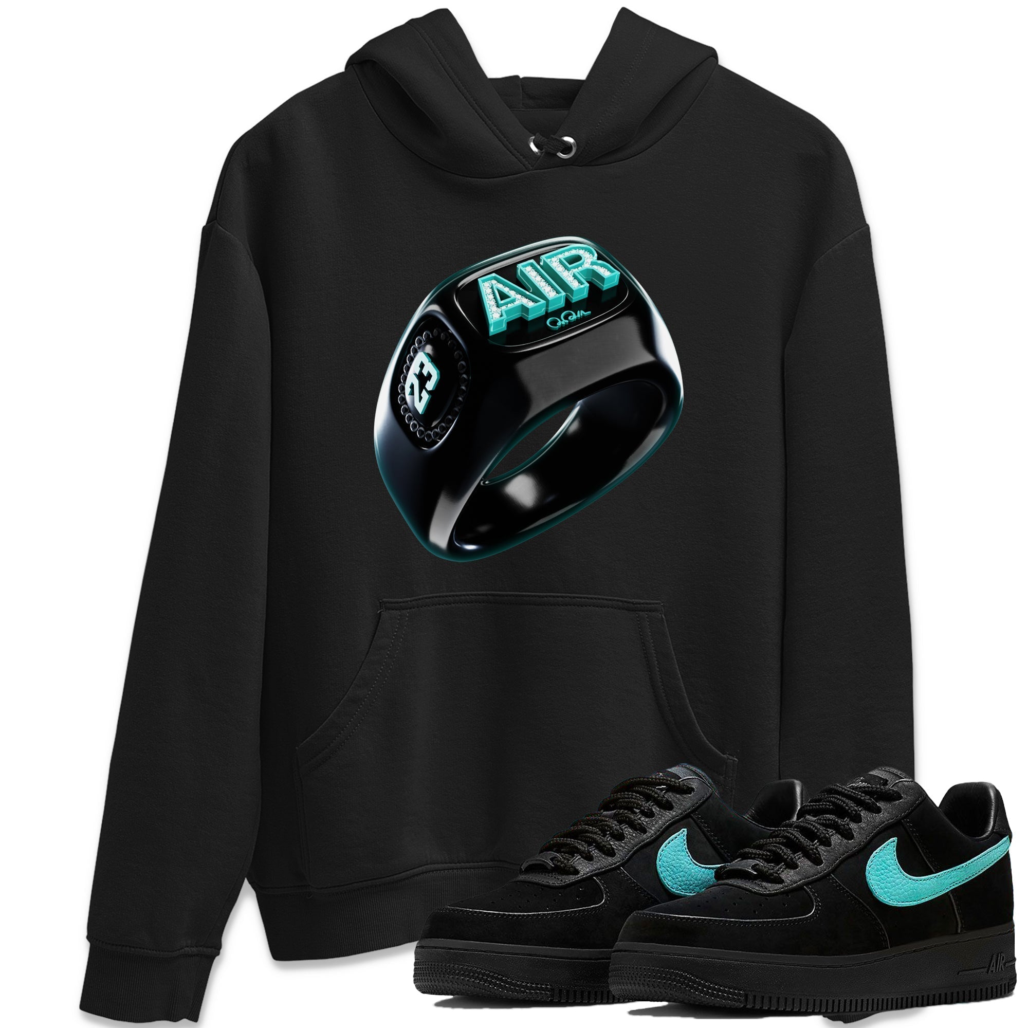 Diamond Ring Unisex Tops - Air Force 1 Tiffany